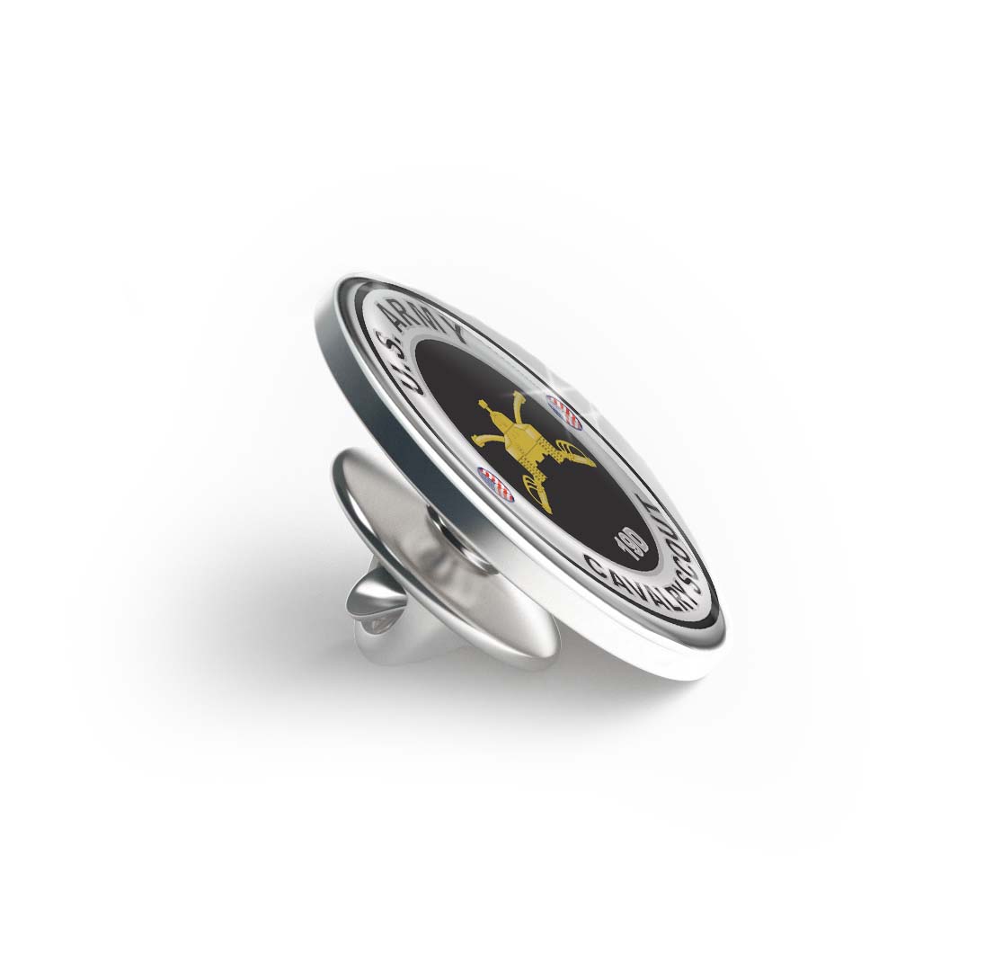 U.S. Army MOS 19D Cavalry Scout Limited Edition Lapel Pin Exclusive Metal Brooch Badge Accessories For Backpack, Clothes, Hats | Cute Gifts and Collectibles