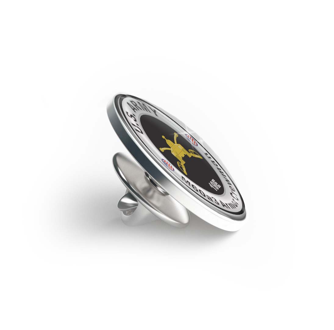 U.S. Army MOS 19E M60a3 Armor Crewman Limited Edition Lapel Pin Exclusive Metal Brooch Badge Accessories For Backpack, Clothes, Hats | Cute Gifts and Collectibles