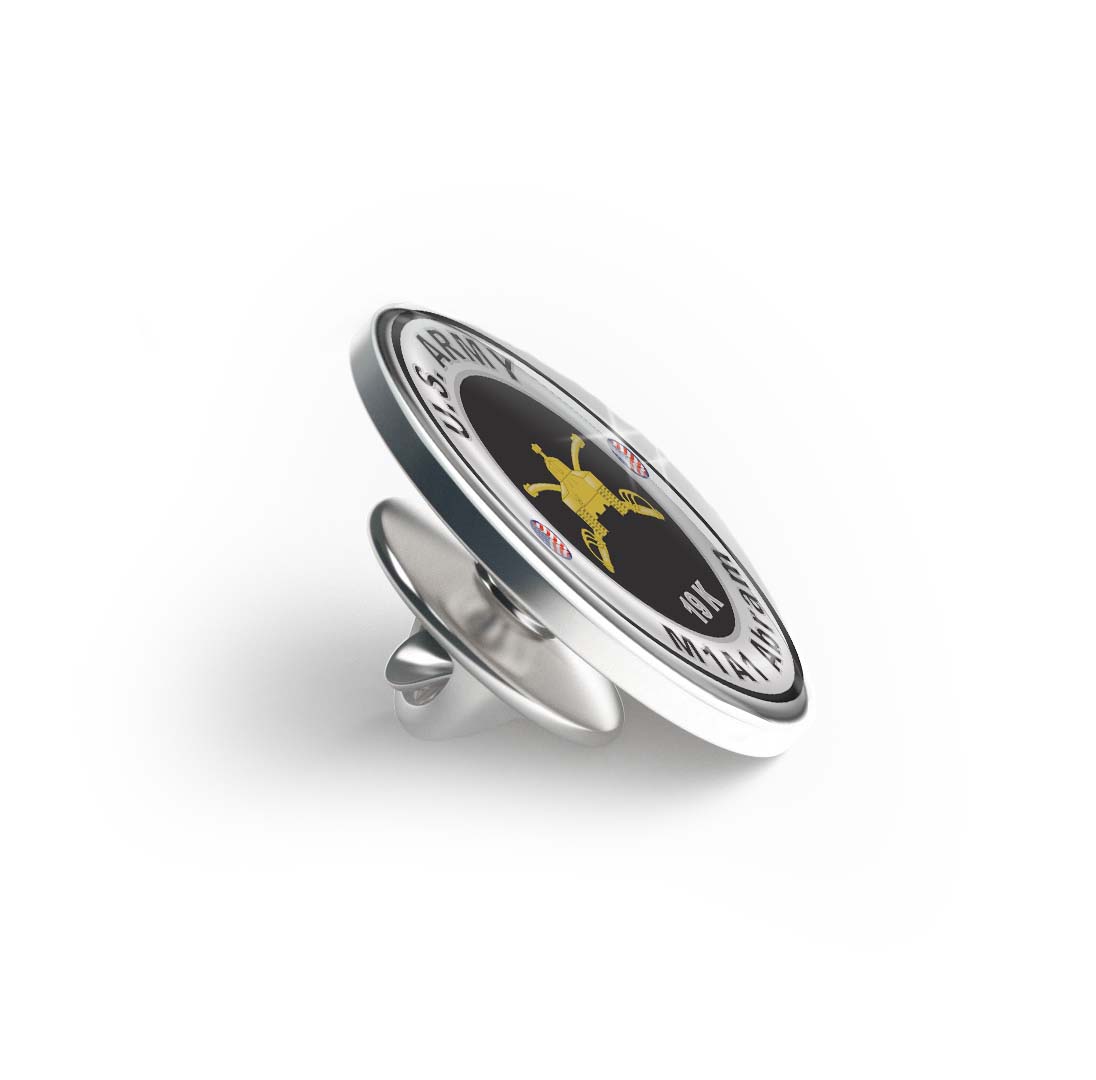 U.S. Army MOS 19K M1A1 Abram Limited Edition Lapel Pin Exclusive Metal Brooch Badge Accessories For Backpack, Clothes, Hats | Cute Gifts and Collectibles