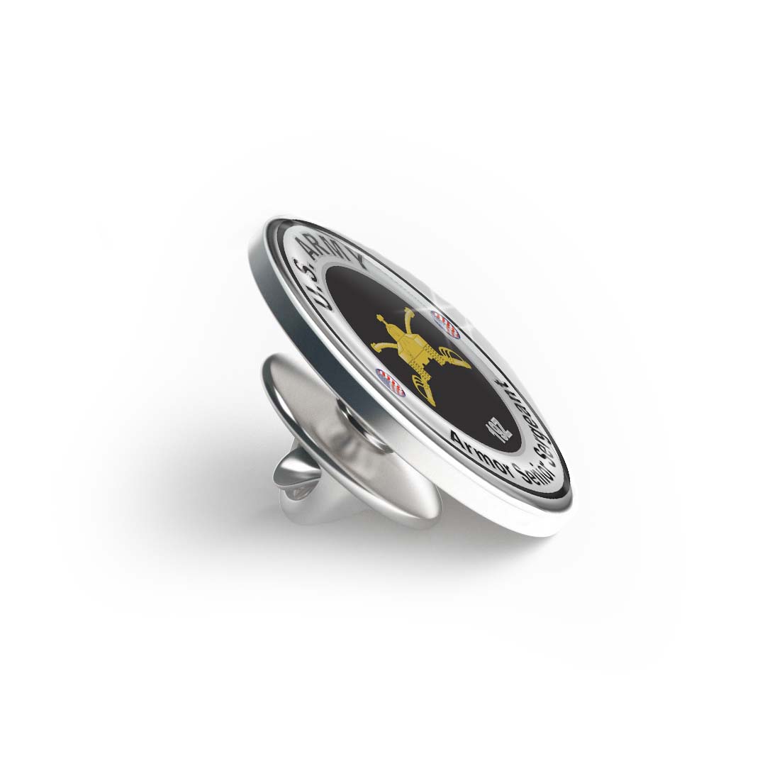 U.S. Army MOS 19Z Armor Senior Sergeant Limited Edition Lapel Pin Exclusive Metal Brooch Badge Accessories For Backpack, Clothes, Hats | Cute Gifts and Collectibles