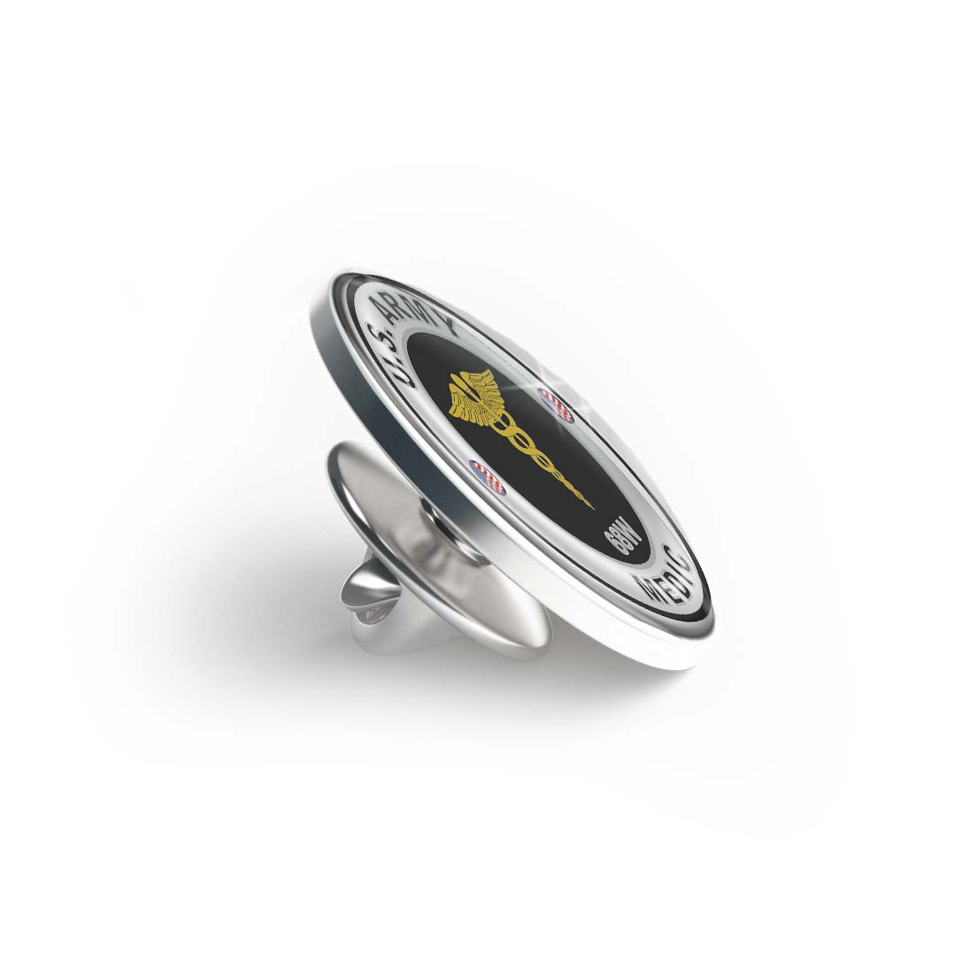 U.S. Army MOS 68W Medic Limited Edition Lapel Pin Exclusive Metal Brooch Badge Accessories For Backpack, Clothes, Hats | Cute Gifts and Collectibles