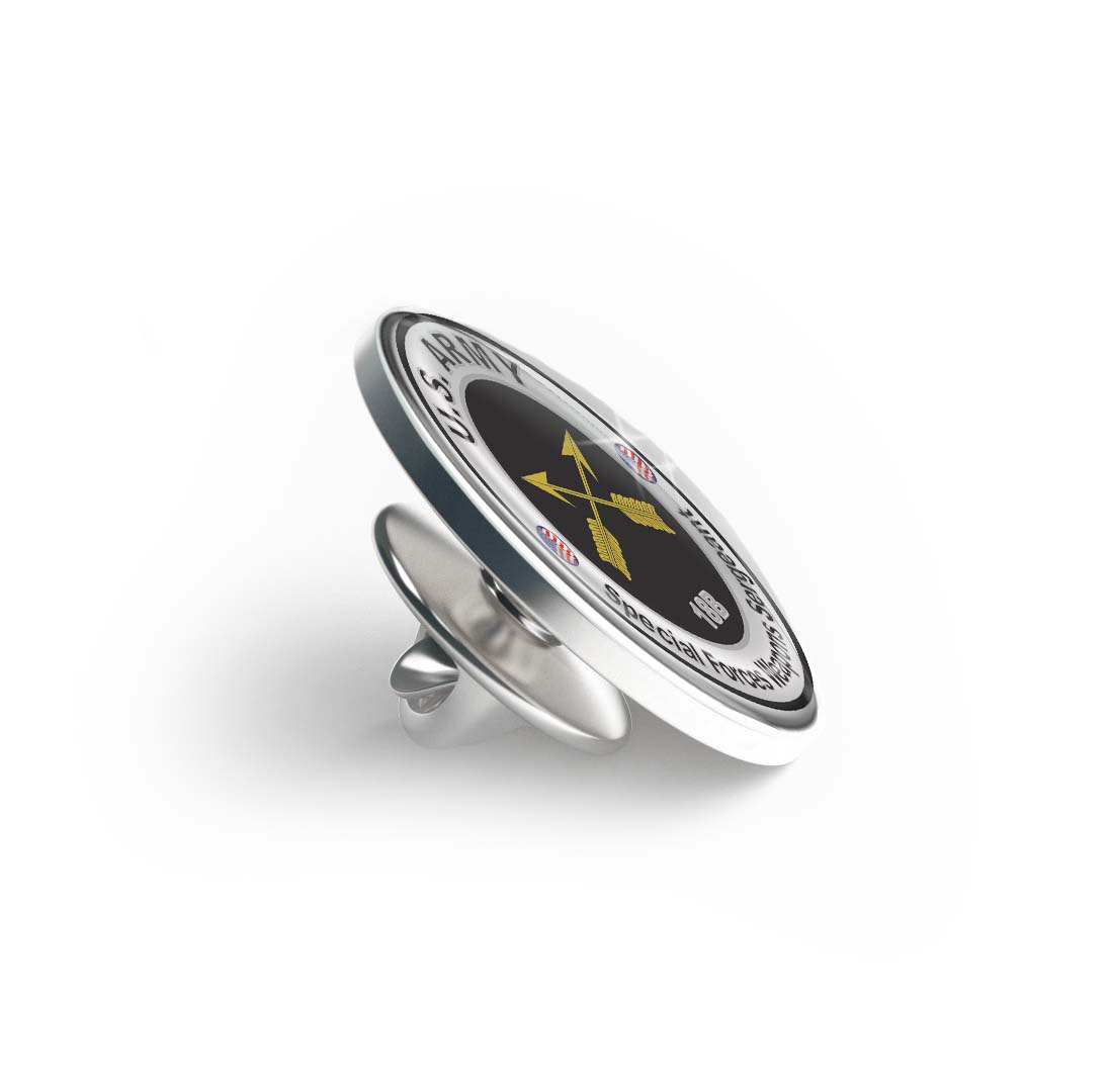 U.S. Army MOS 18B Special Forces Weapons Sergeant Limited Edition Lapel Pin Exclusive Metal Brooch Badge Accessories For Backpack, Clothes, Hats | Cute Gifts and Collectibles