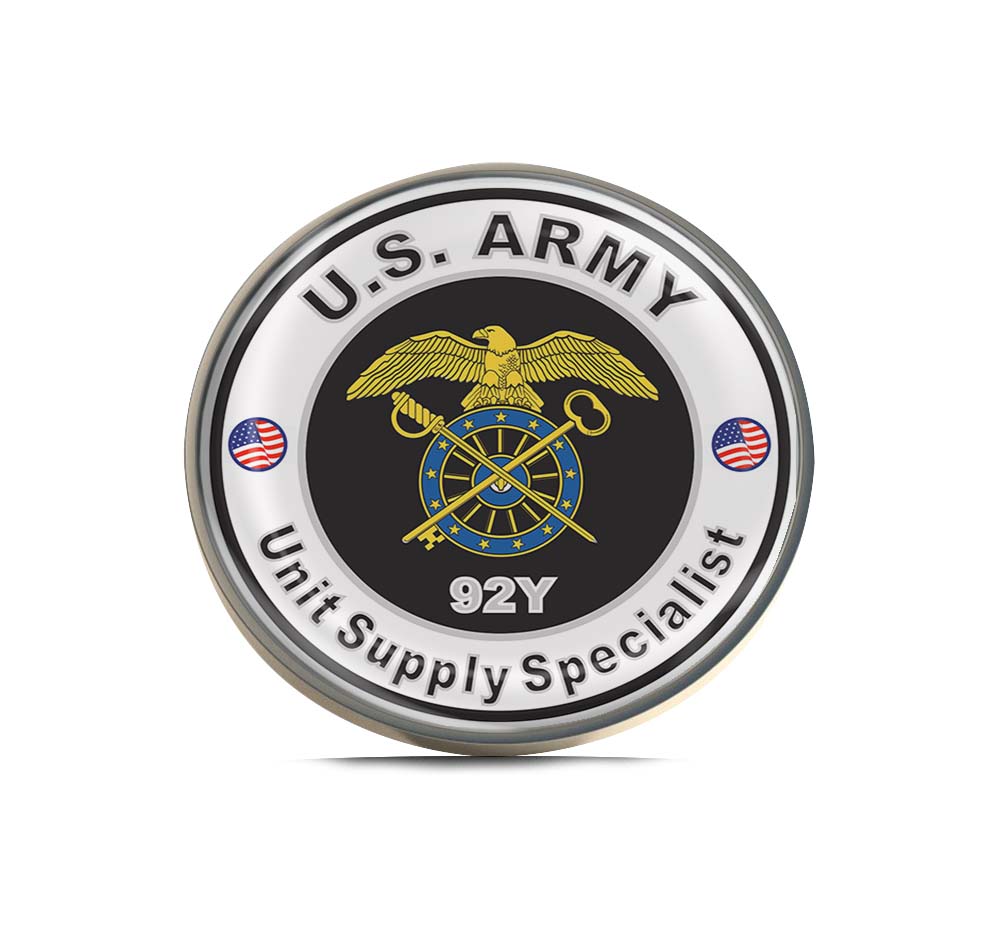 U.S. Army MOS 92Y Unit Supply Specialist Limited Edition Lapel Pin Exclusive Metal Brooch Badge Accessories For Backpack, Clothes, Hats | Cute Gifts and Collectibles