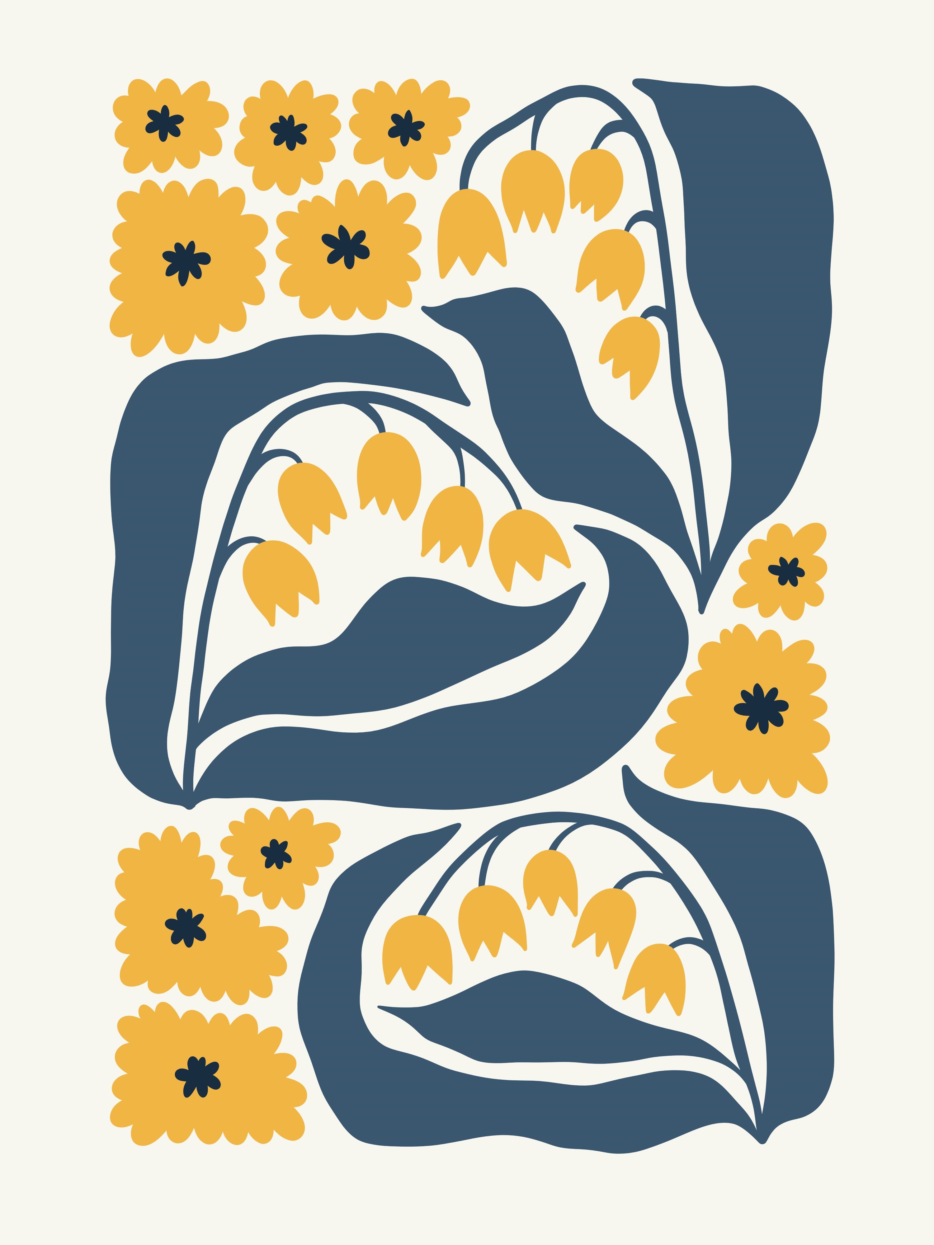 Vinyl Decal, Bohemian Burst Art (5" x 7")