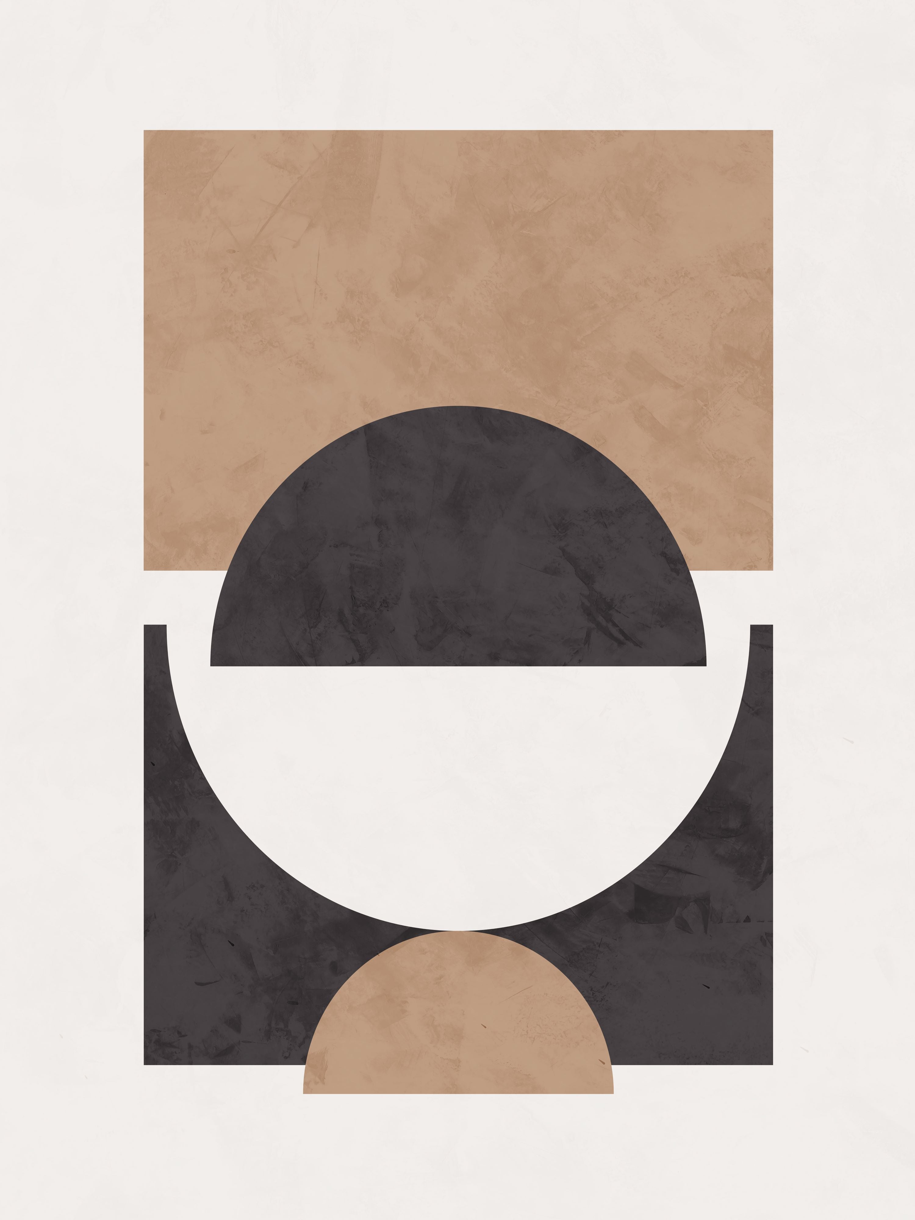 Vinyl Decal, Mid-Century Balance (5" x 7")