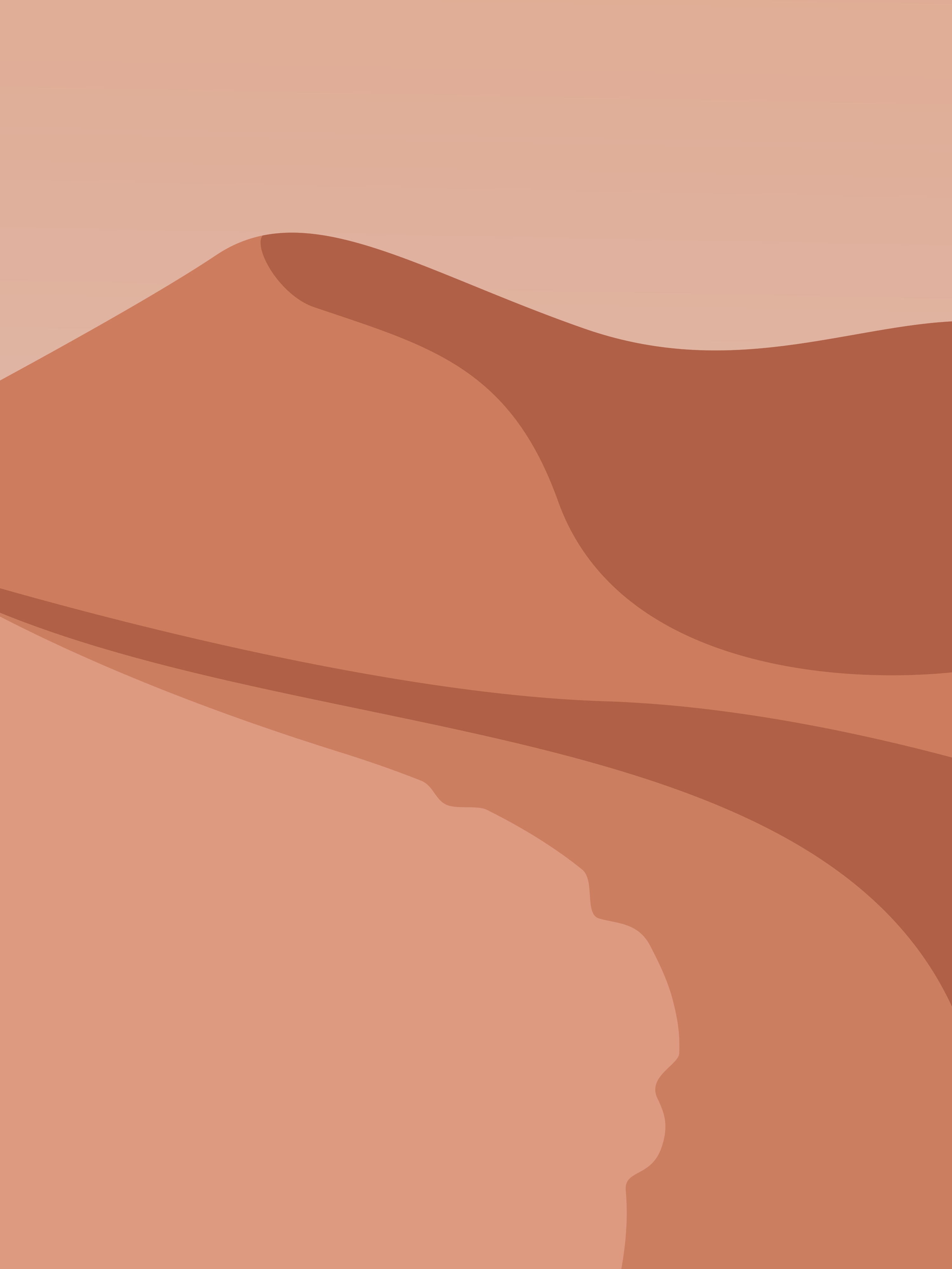Vinyl Decal, The Sandy Peaks (5" x 7")