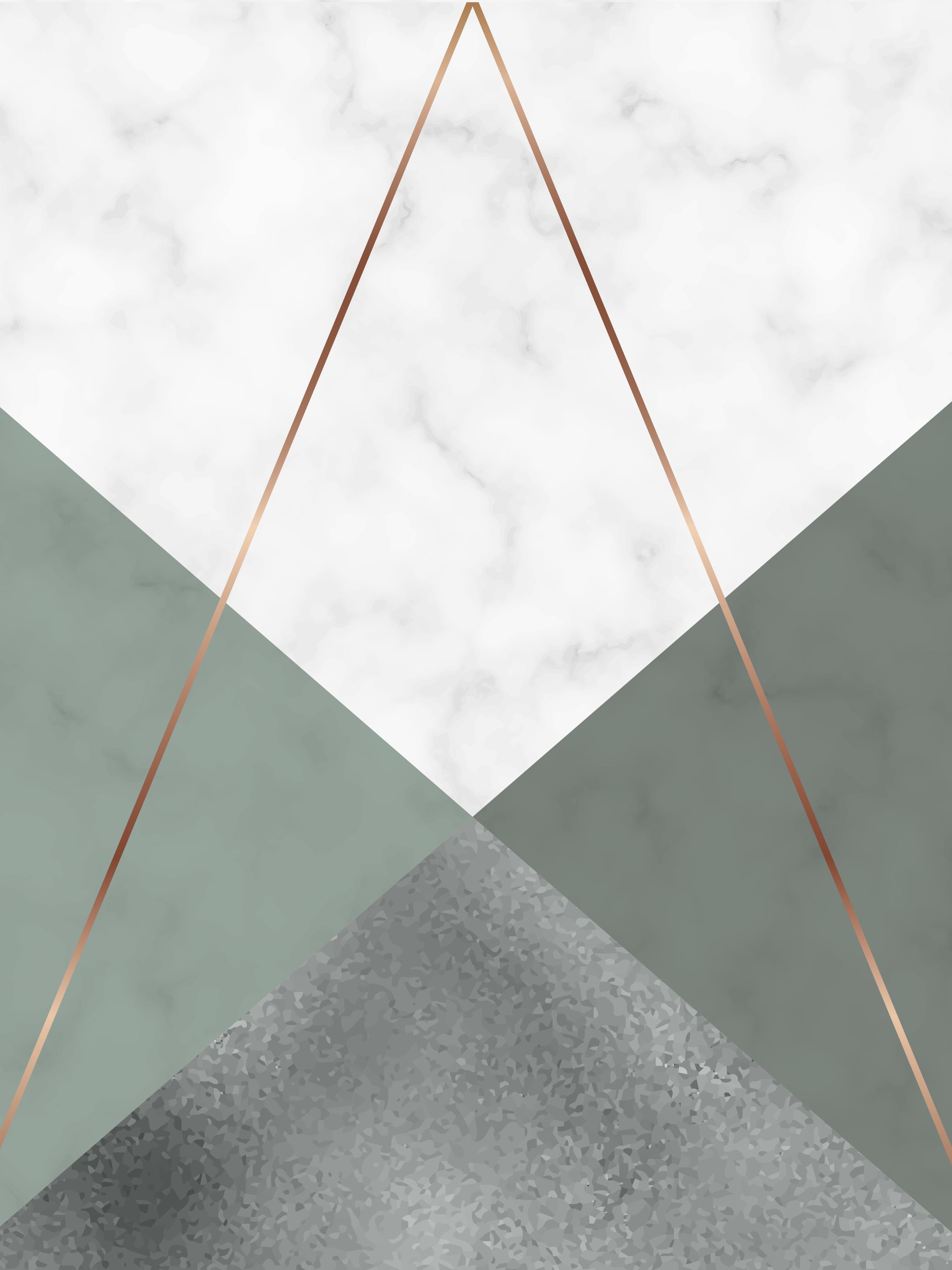 Vinyl Decal, Minimalist Geometric Art.. (5" x 7")