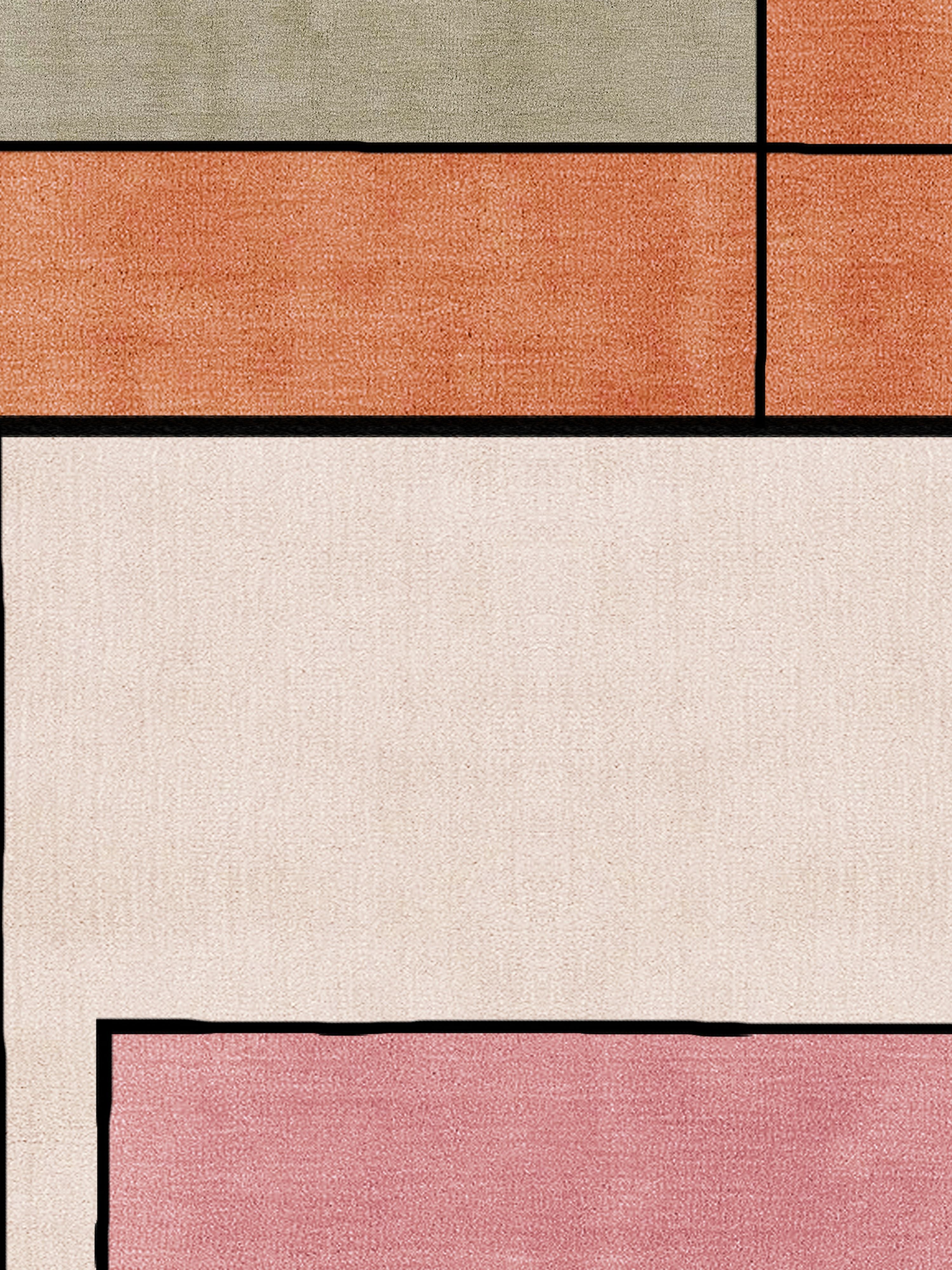 Vinyl Decal, Geometric Panel Design.. (5" x 7")