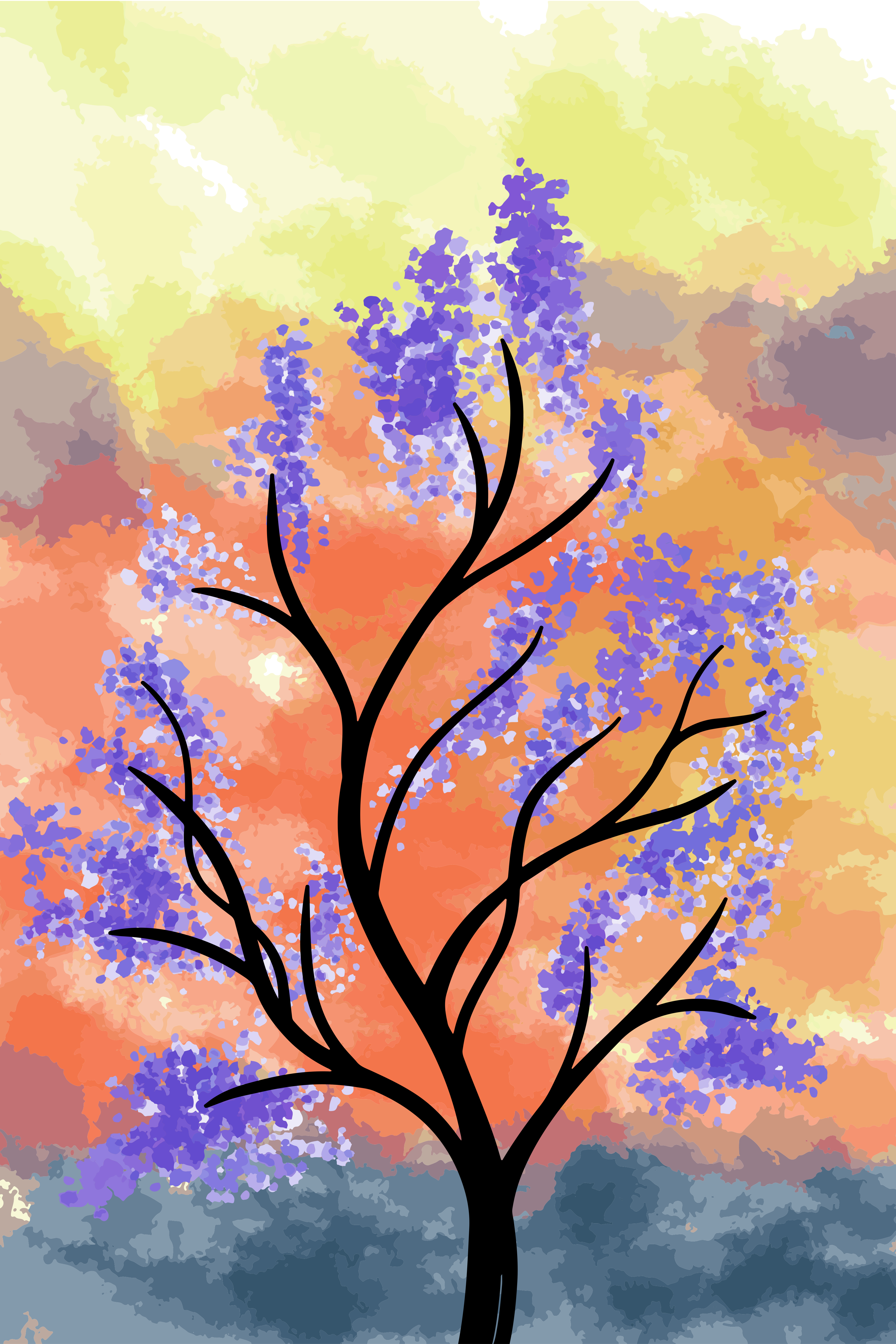 Vinyl Decal, The Eternal Spring. (5" x 7")