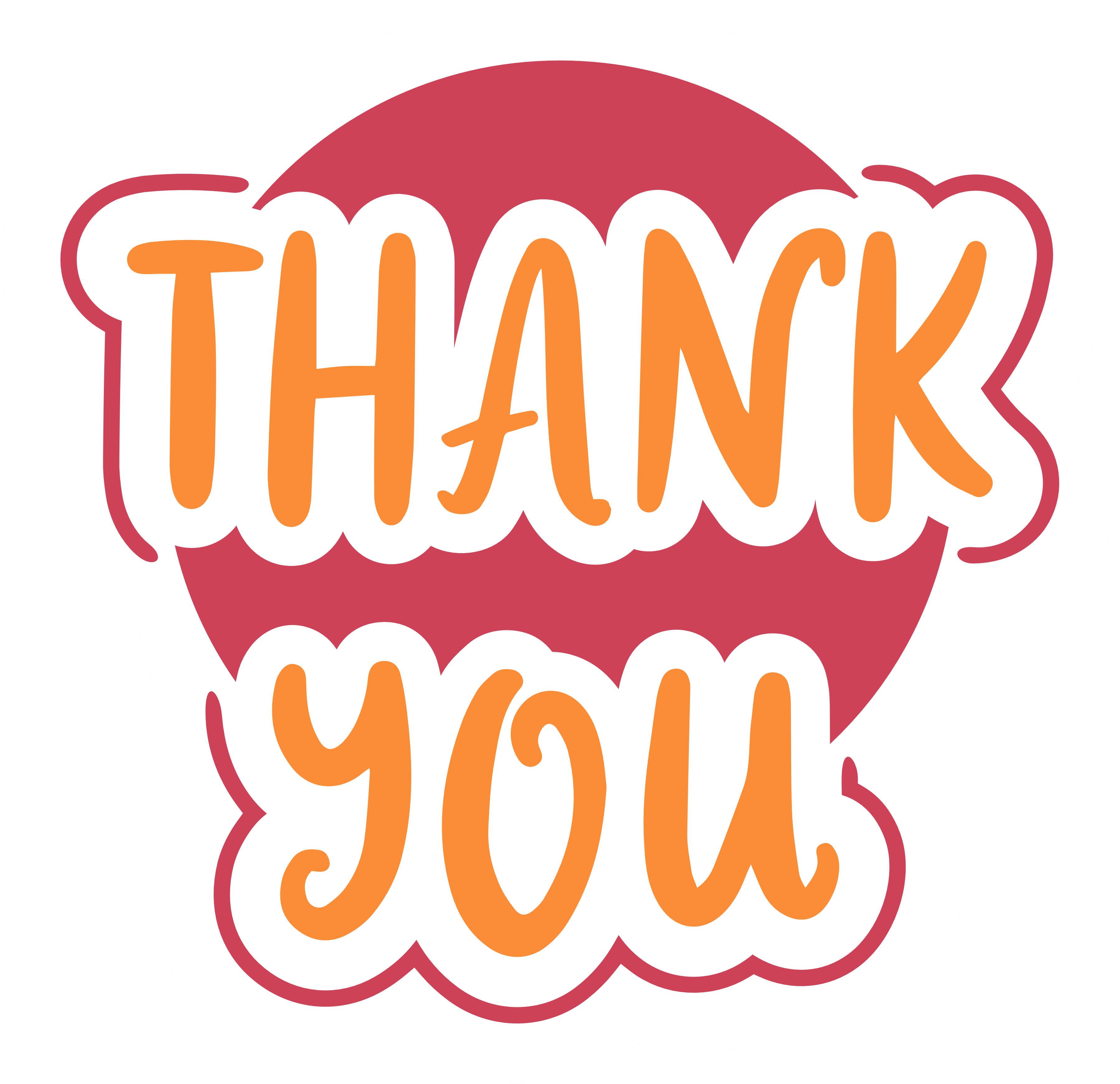 Inspirational Quote "Thank You" Motivational Sticker Vinyl Decal Motivation Stickers- 5" Vinyl Sticker Waterproof