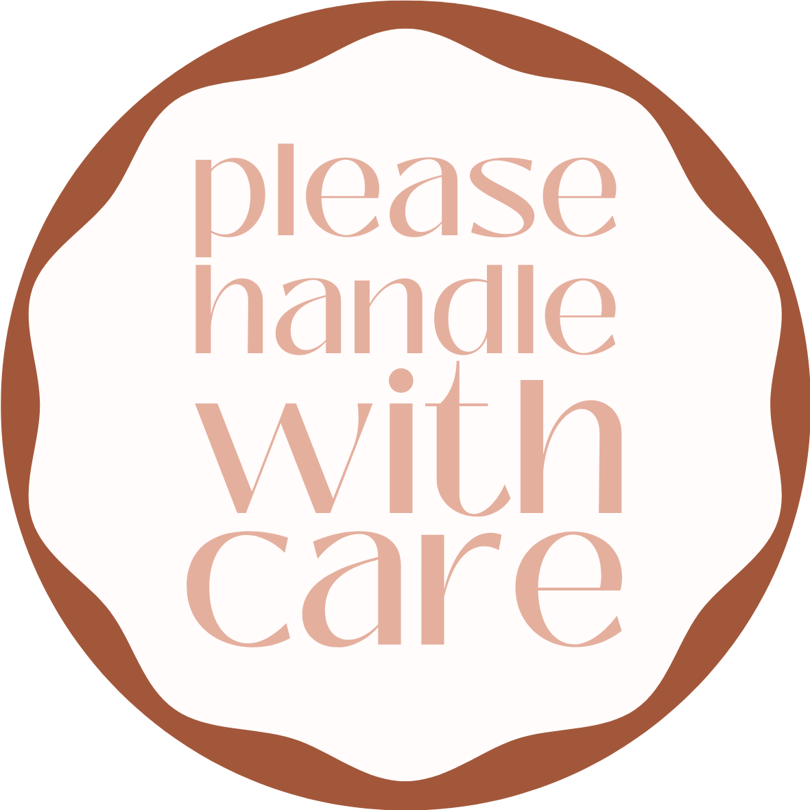 Inspirational Quote "Please Handle With Care" Motivational Sticker Vinyl Decal Motivation Stickers- 5" Vinyl Sticker Waterproof