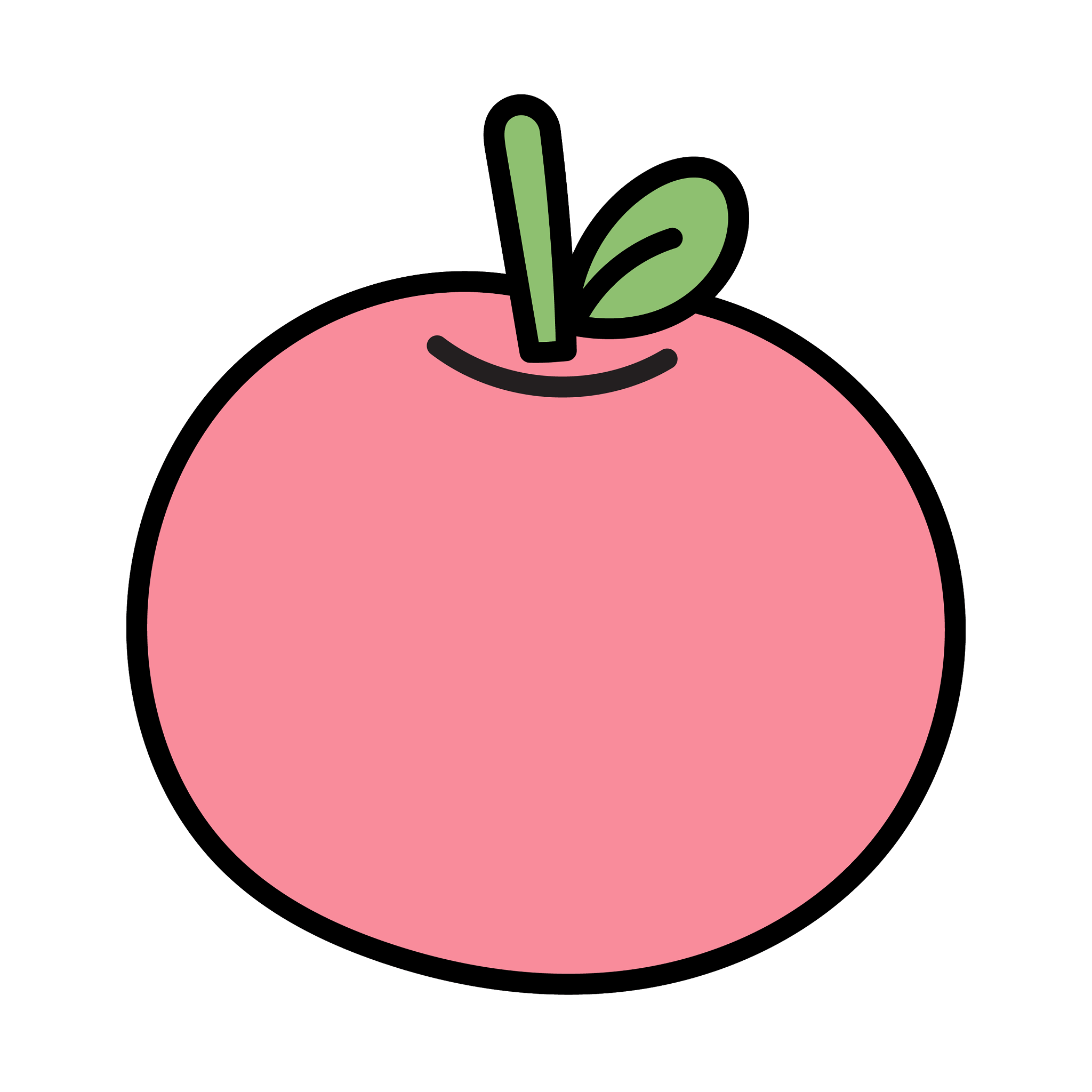 Inspirational Quote "Apple Special Fruit Vector" Motivational Sticker Vinyl Decal Motivation Stickers- 5" Vinyl Sticker Waterproof