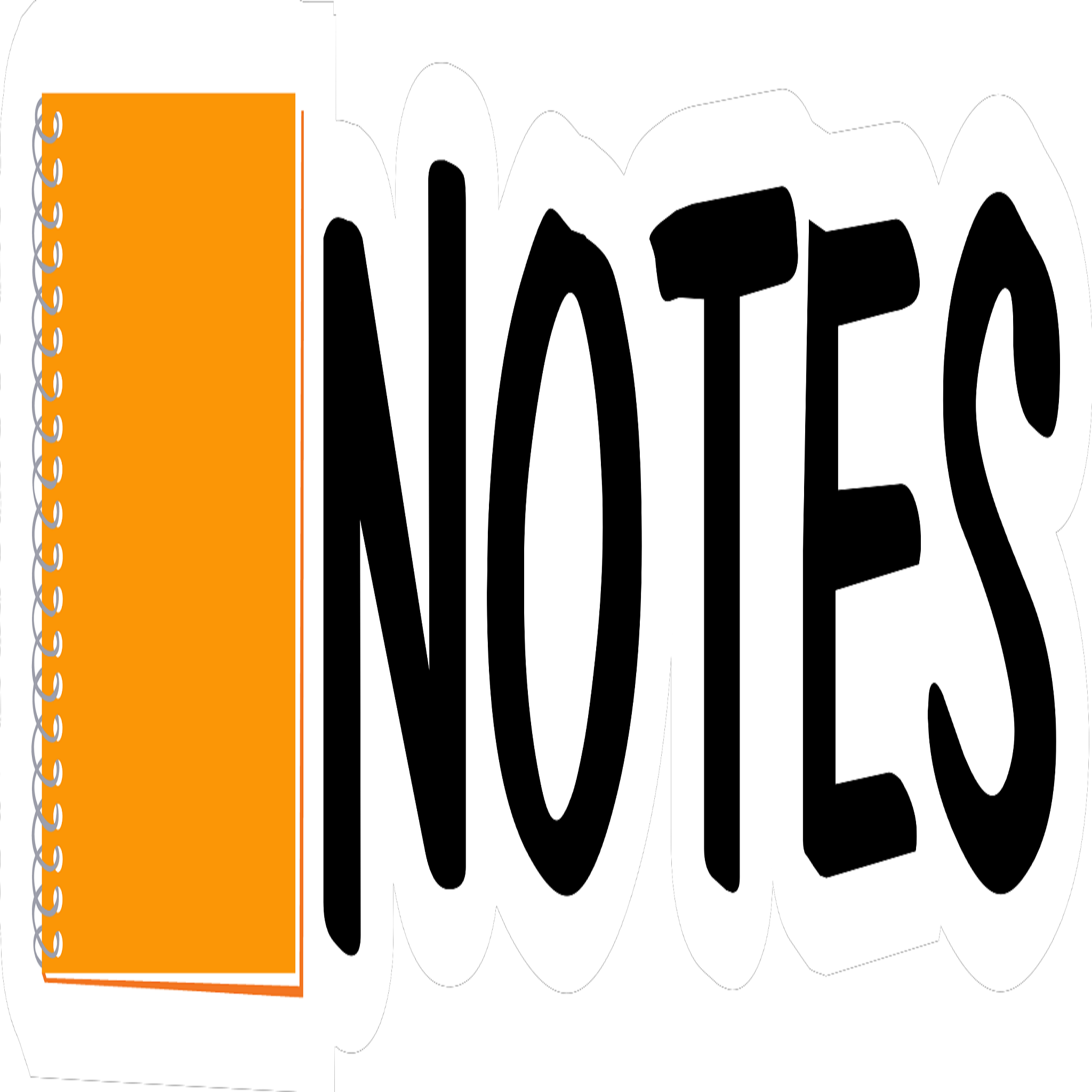Inspirational Quote "Orange Notes" Motivational Sticker Vinyl Decal Motivation Stickers- 5" Vinyl Sticker Waterproof