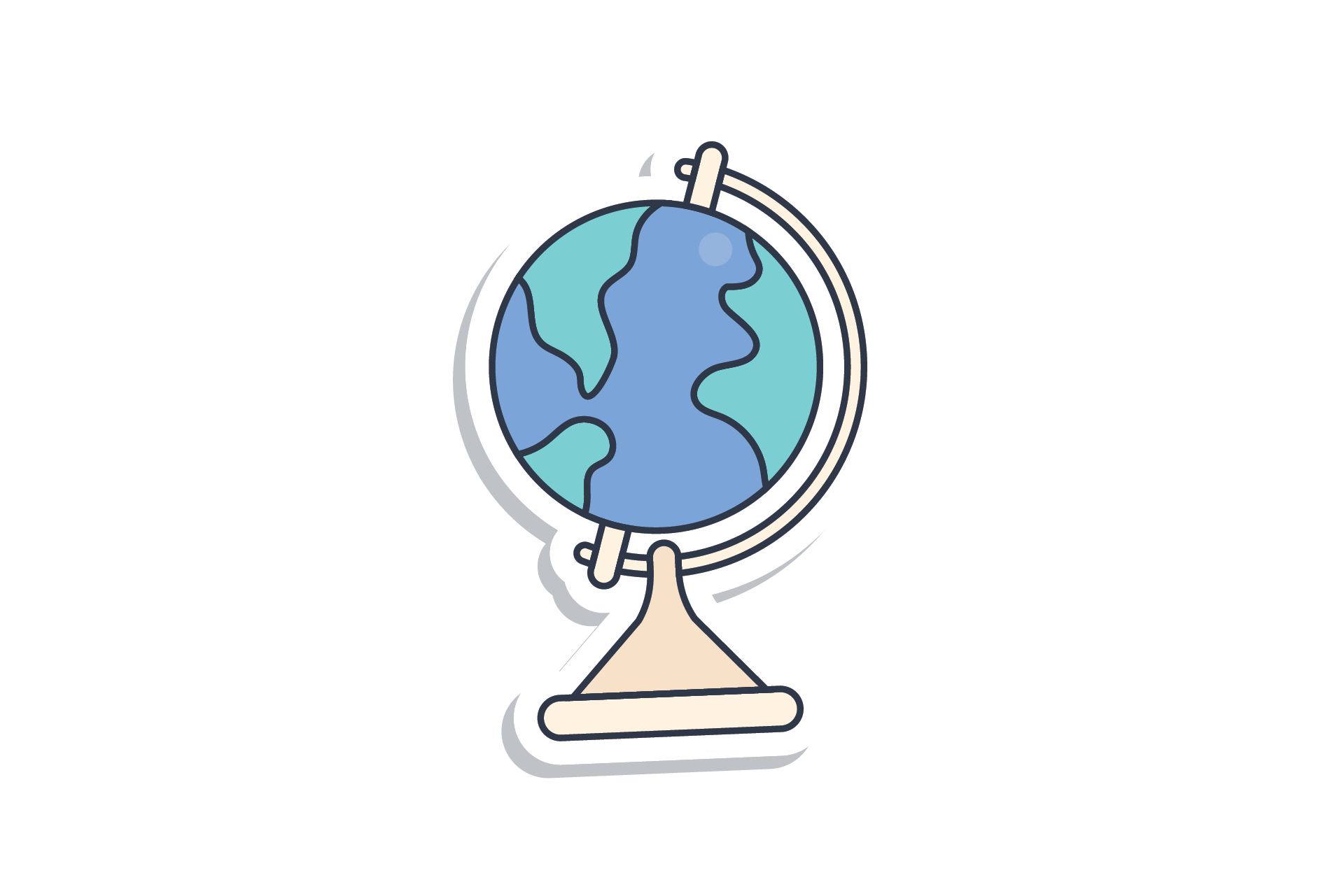Inspirational Quote "Earth Globe" Motivational Sticker Vinyl Decal Motivation Stickers- 5" Vinyl Sticker Waterproof