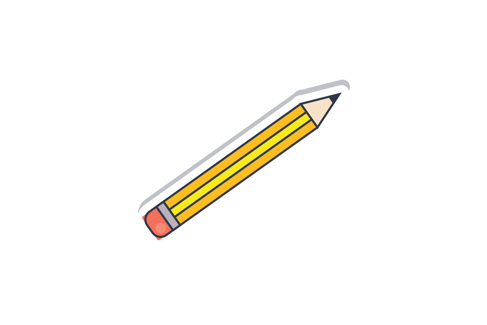 Inspirational Quote "Pencil" Motivational Sticker Vinyl Decal Motivation Stickers- 5" Vinyl Sticker Waterproof