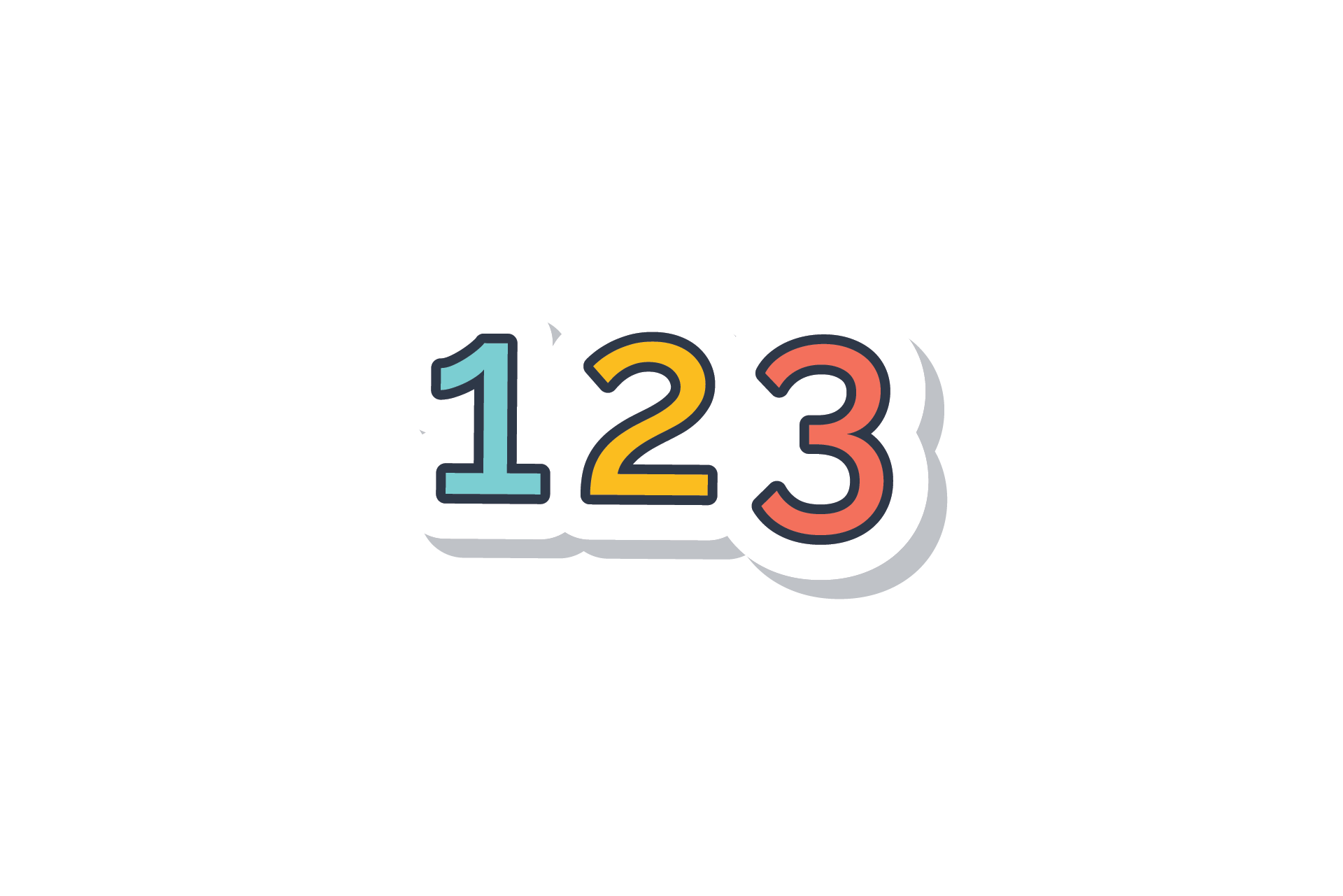 Inspirational Quote "123 Icon Sticker" Motivational Sticker Vinyl Decal Motivation Stickers- 5" Vinyl Sticker Waterproof