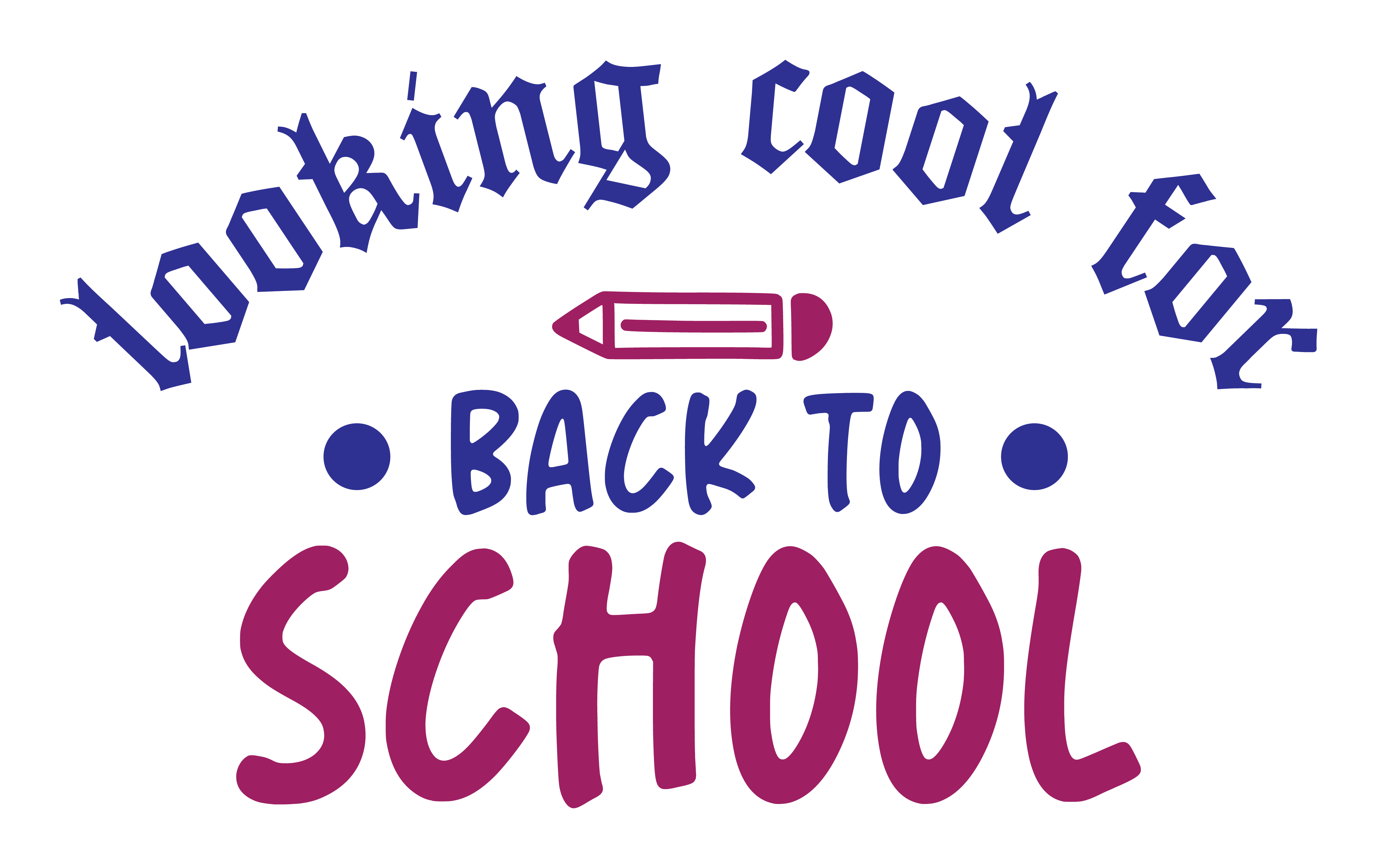 Inspirational Quote "Looking Cool for Back to School" Motivational Sticker Vinyl Decal Motivation Stickers- 5" Vinyl Sticker Waterproof