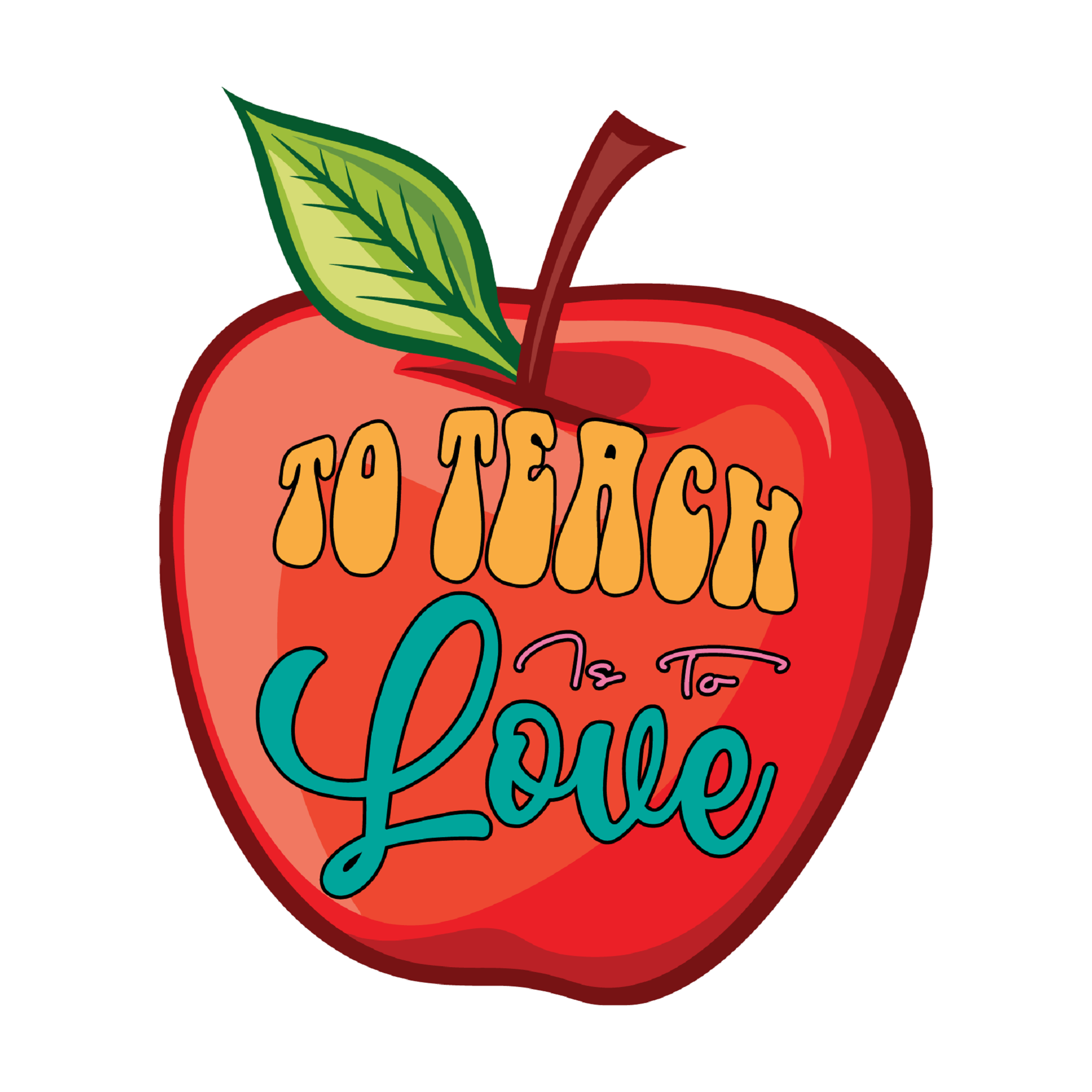 Inspirational Quote "to Teach is to Love" Motivational Sticker Vinyl Decal Motivation Stickers- 5" Vinyl Sticker Waterproof