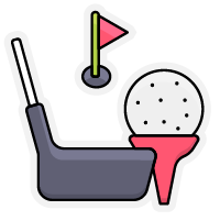 Inspirational Quote Golf Stick Motivational Sticker Vinyl Decal Motivation Stickers- 5" Vinyl Sticker Waterproof