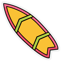 Inspirational Quote Surf Board Motivational Sticker Vinyl Decal Motivation Stickers- 5" Vinyl Sticker Waterproof