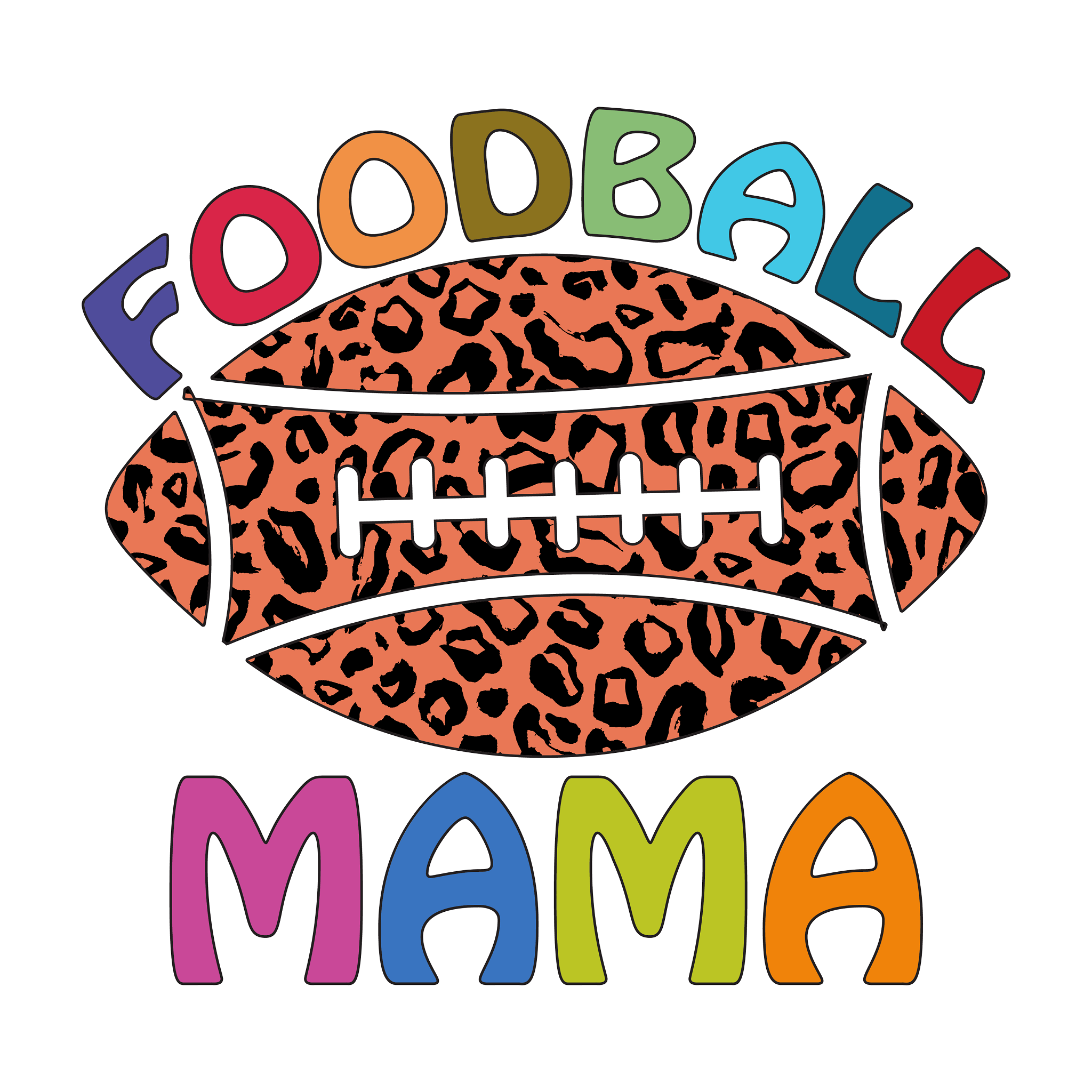 Inspirational Quote Foodball Mama Motivational Sticker Vinyl Decal Motivation Stickers- 5" Vinyl Sticker Waterproof