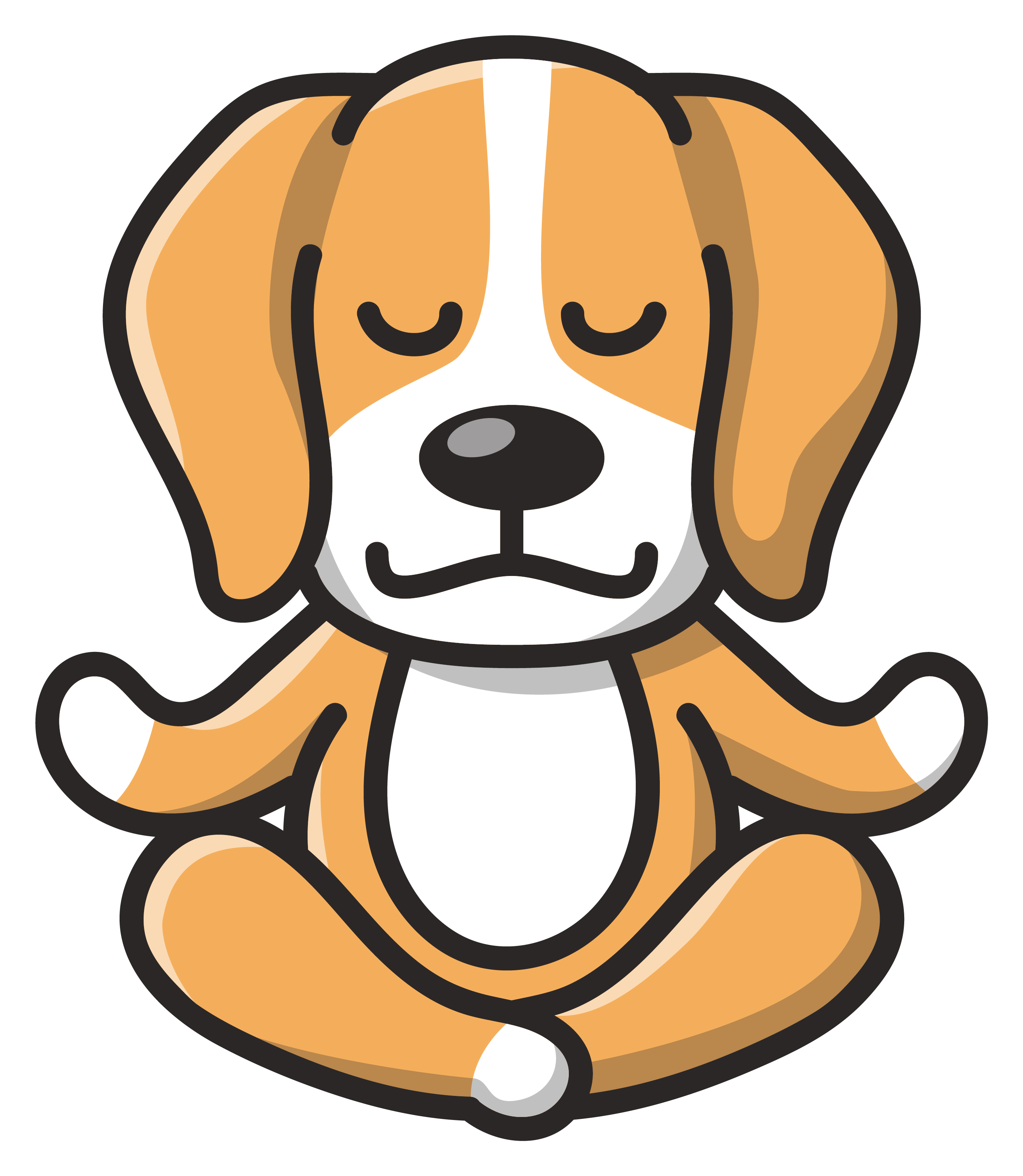 Inspirational Quote Playing Beagle Sticker Dog Motivational Sticker Vinyl Decal Motivation Stickers- 5" Vinyl Sticker Waterproof