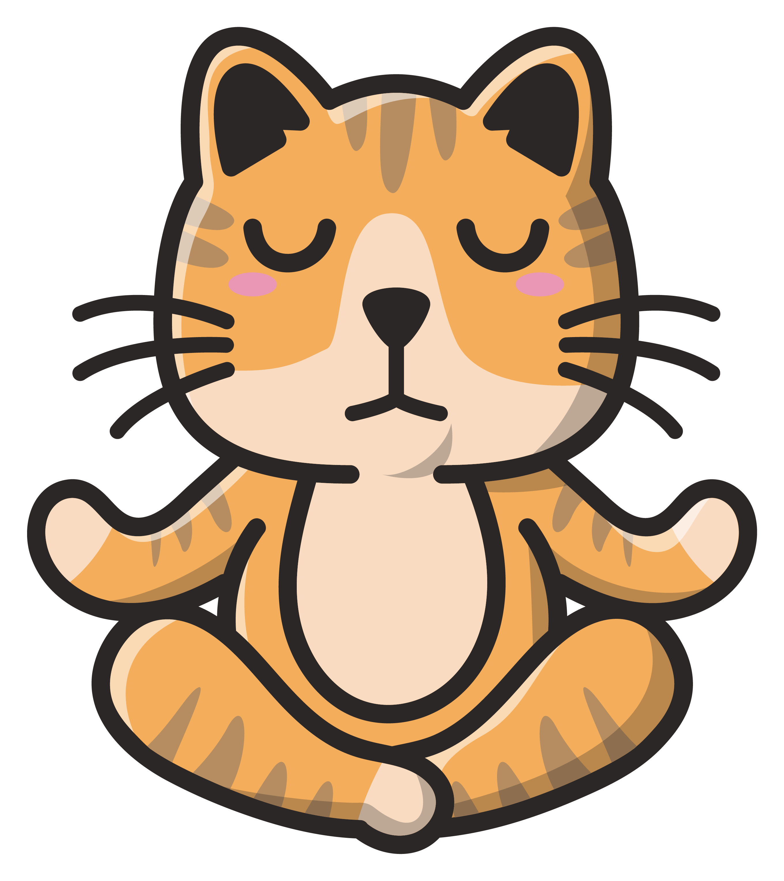 Inspirational Quote Playing Cute Cat Sticker Motivational Sticker Vinyl Decal Motivation Stickers- 5" Vinyl Sticker Waterproof