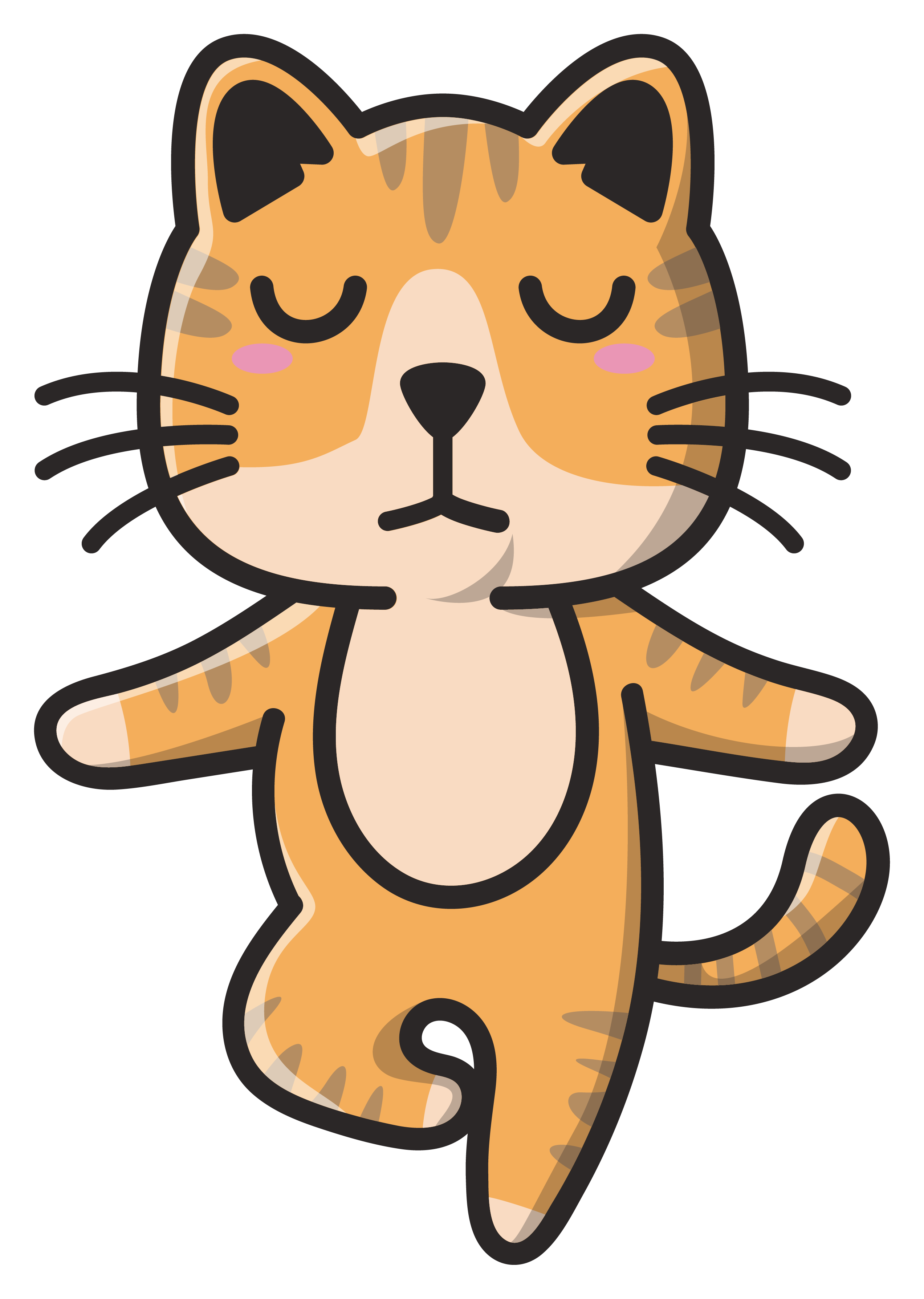 Inspirational Quote Cute Cat Sticker Great Gift - Motivational Sticker Vinyl Decal Motivation Stickers- 5" Vinyl Sticker Waterproof