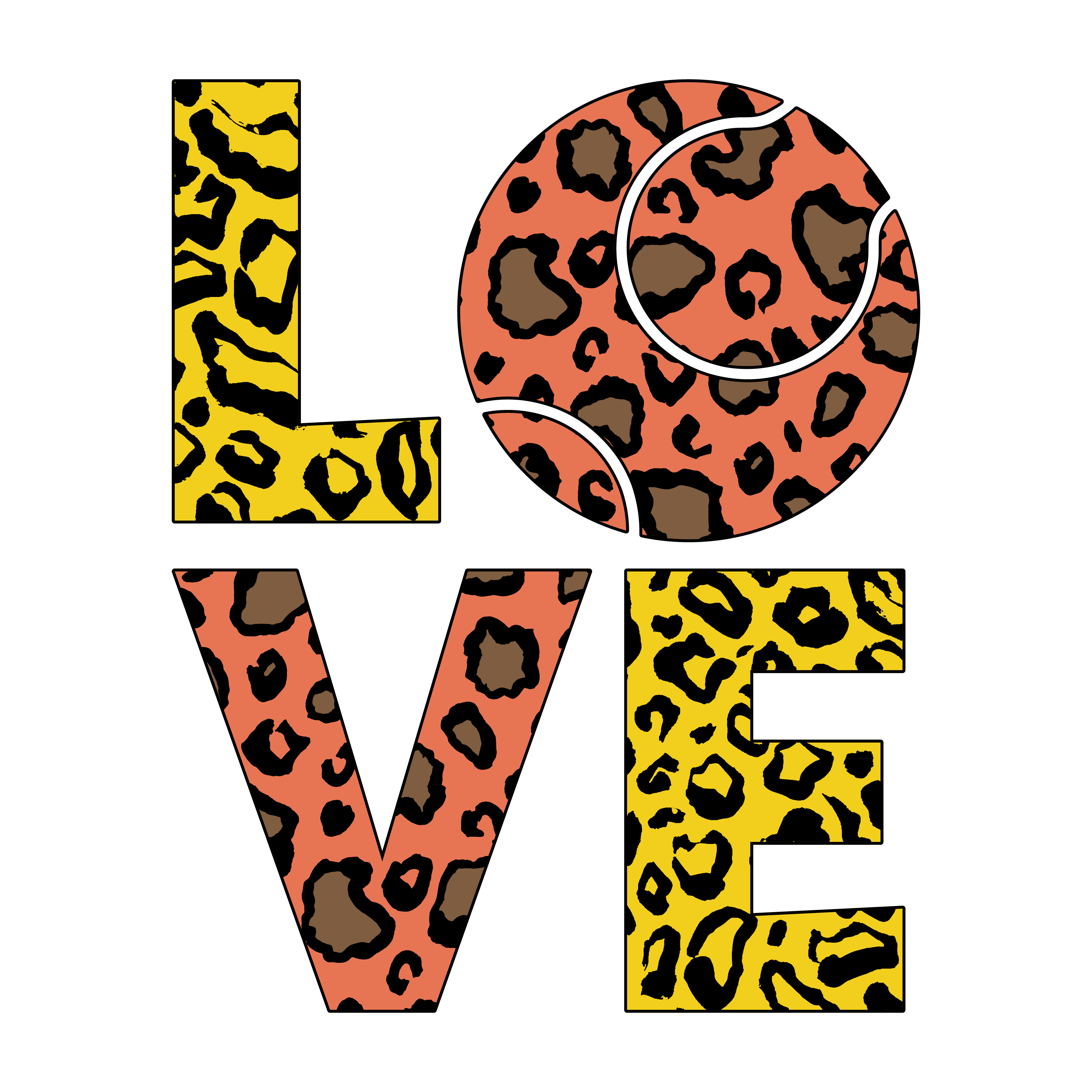 Inspirational Quote Love Yellow and Orange Color Style Motivational Sticker Vinyl Decal Motivation Stickers- 5" Vinyl Sticker Waterproof