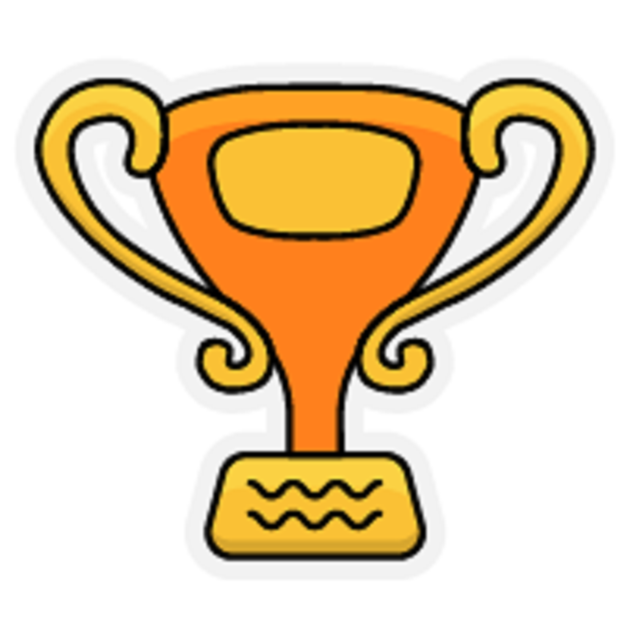 Inspirational Quote Trophy Motivational Sticker Vinyl Decal Motivation Stickers- 5" Vinyl Sticker Waterproof