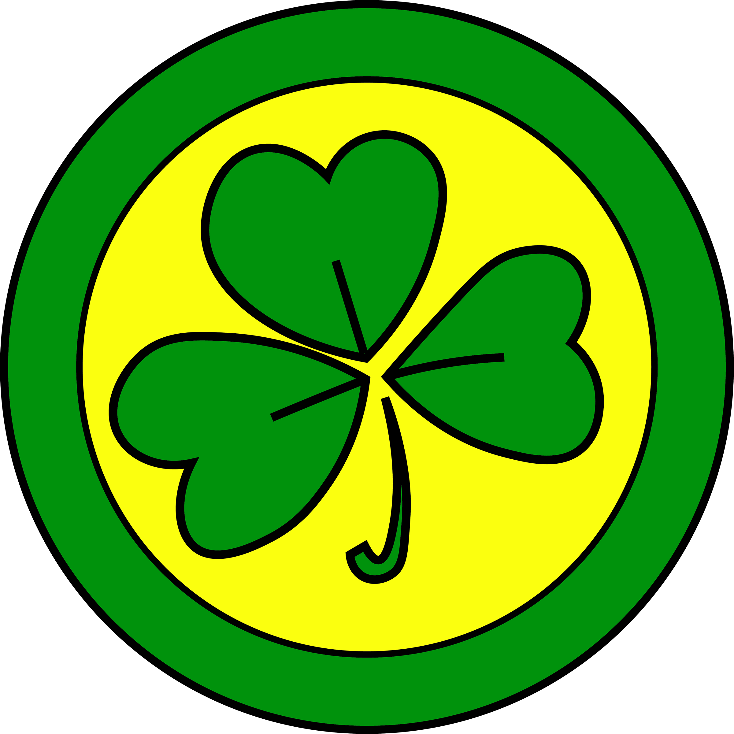 Inspirational Quote Leaf Clover st. Motivational Sticker Vinyl Decal Motivation Stickers- 5" Vinyl Sticker Waterproof