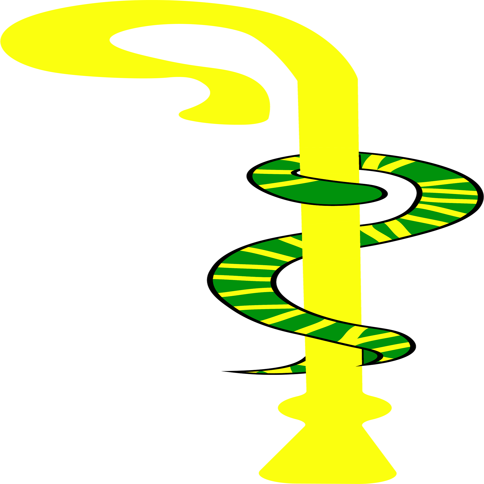 Inspirational Quote Rod of Asclepius. Motivational Sticker Vinyl Decal Motivation Stickers- 5" Vinyl Sticker Waterproof