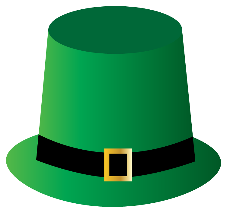 Inspirational Quote Saint Patricks Day Hat Motivational Sticker Vinyl Decal Motivation Stickers- 5" Vinyl Sticker Waterproof