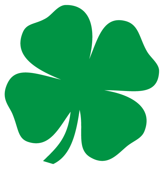 Inspirational Quote Shamrock Lucky Icon Motivational Sticker Vinyl Decal Motivation Stickers- 5" Vinyl Sticker Waterproof