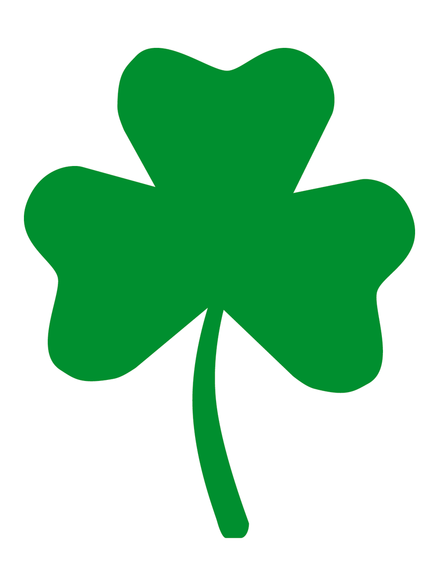 Inspirational Quote Shamrock Flat icon Motivational Sticker Vinyl Decal Motivation Stickers- 5" Vinyl Sticker Waterproof