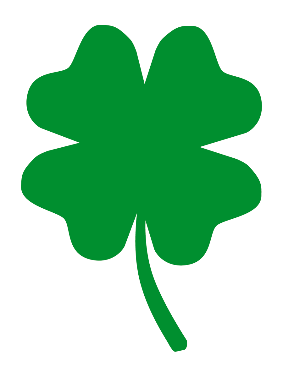 Inspirational Quote Lucky Irish Clover Motivational Sticker Vinyl Decal Motivation Stickers- 5" Vinyl Sticker Waterproof