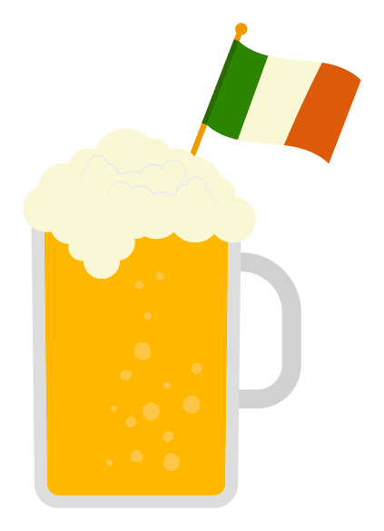 Inspirational Quote Flag in The Glass of Beer Motivational Sticker Vinyl Decal Motivation Stickers- 5" Vinyl Sticker Waterproof