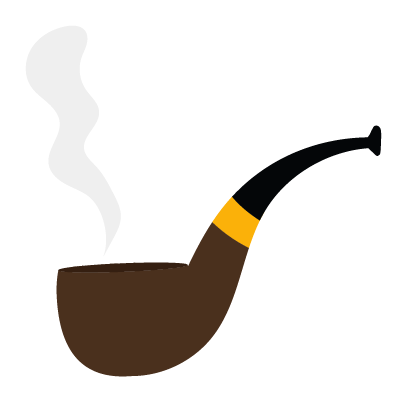 Inspirational Quote Tobacoo Pipe Design Sticker Motivational Sticker Vinyl Decal Motivation Stickers- 5" Vinyl Sticker Waterproof