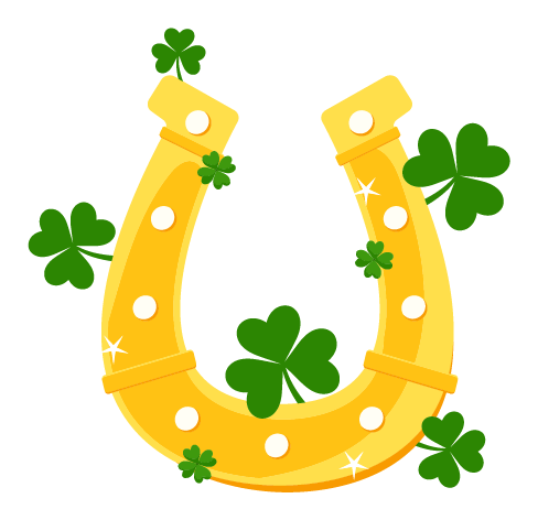 Inspirational Quote Good Luck Horseshoe Motivational Sticker Vinyl Decal Motivation Stickers- 5" Vinyl Sticker Waterproof