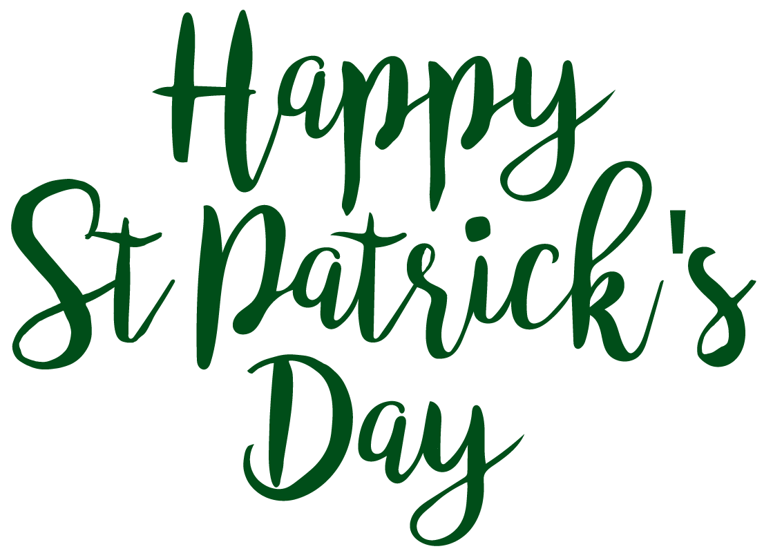 Inspirational Quote Happy St. Patricks Day Motivational Sticker Vinyl Decal Motivation Stickers- 5" Vinyl Sticker Waterproof