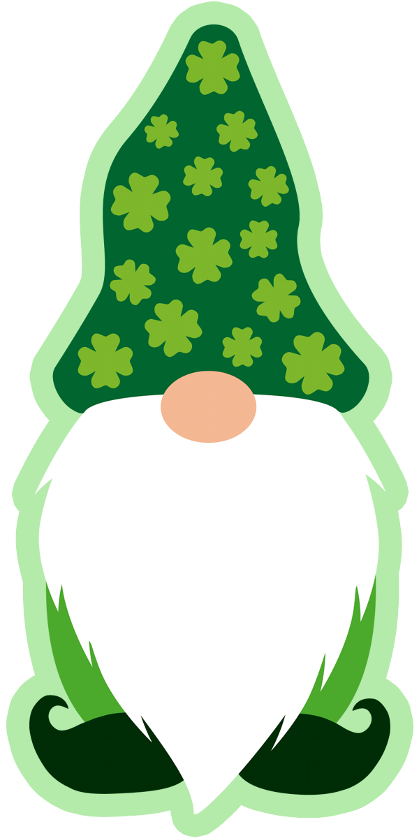 Inspirational Quote St. Patrick Hat Sticker Gnom Motivational Sticker Vinyl Decal Motivation Stickers- 5" Vinyl Sticker Waterproof