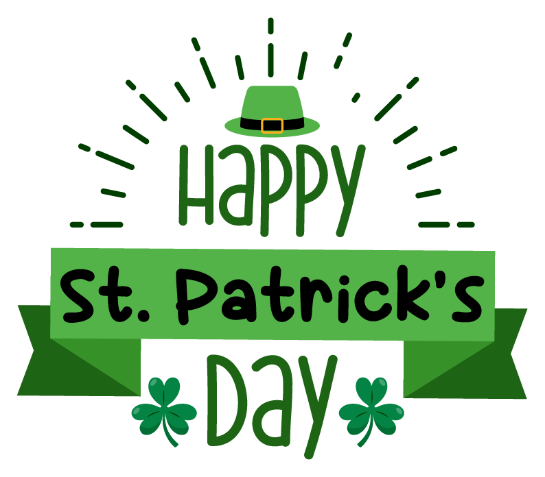 Inspirational Quote Happy St. Patricks's Day. Motivational Sticker Vinyl Decal Motivation Stickers- 5" Vinyl Sticker Waterproof