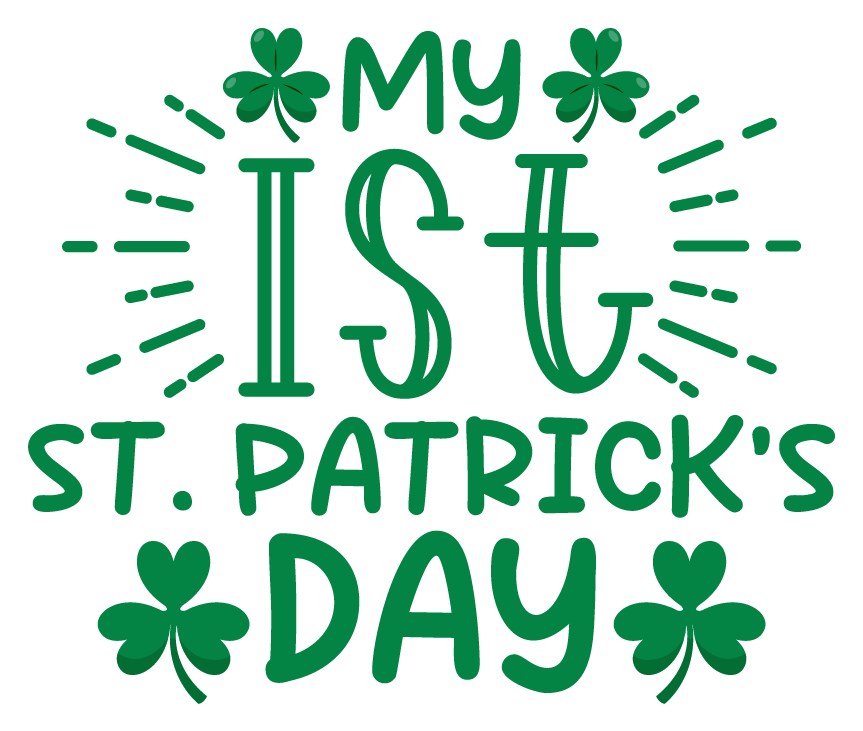 Inspirational Quote My i St St.Patrick's Day. Motivational Sticker Vinyl Decal Motivation Stickers- 5" Vinyl Sticker Waterproof
