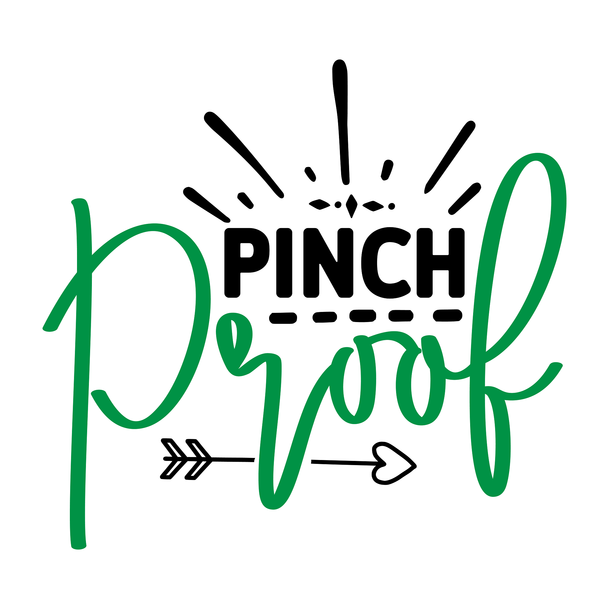 Inspirational Quote Pinch Proof. Motivational Sticker Vinyl Decal Motivation Stickers- 5" Vinyl Sticker Waterproof