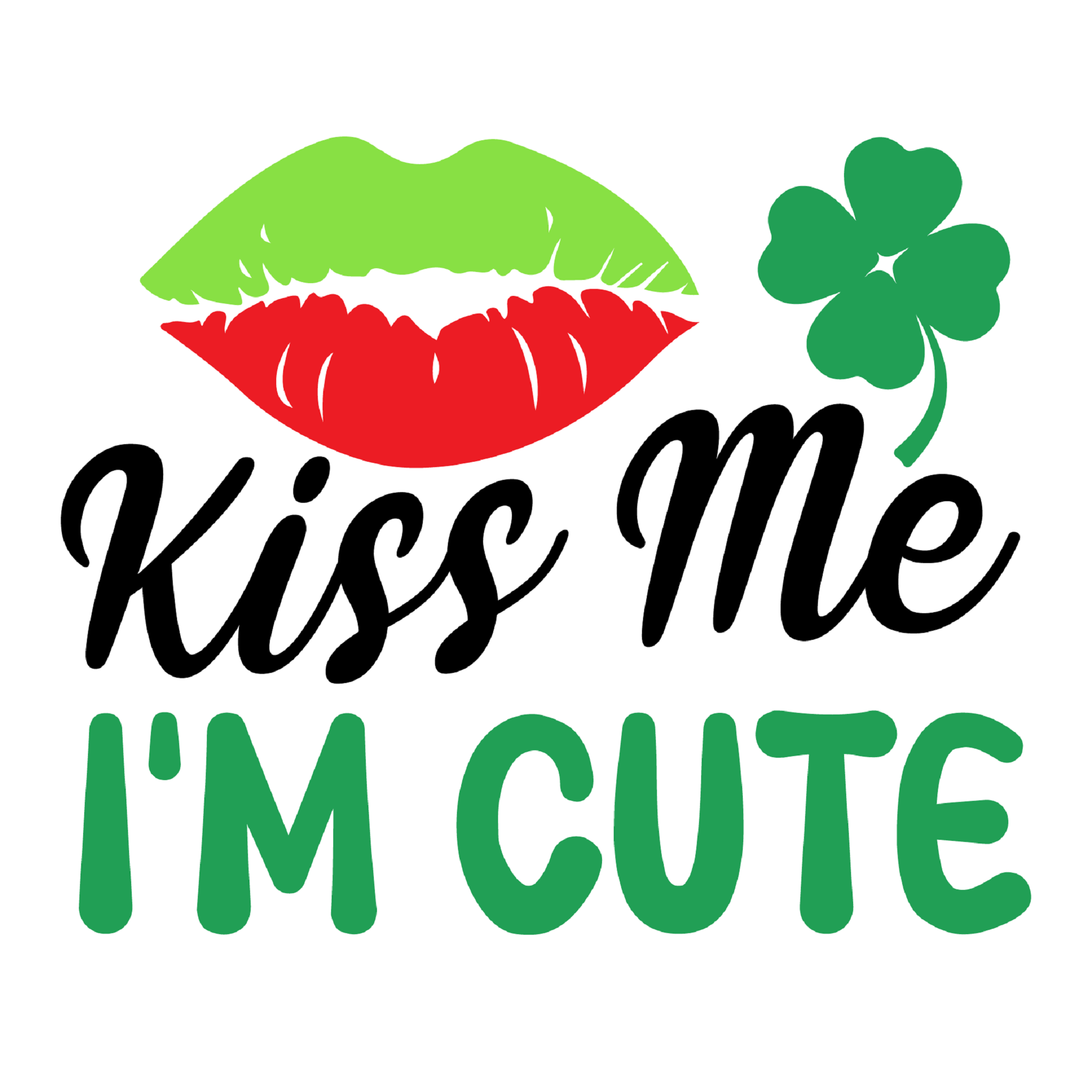 Inspirational Quote Kiss Me Im Cute. Motivational Sticker Vinyl Decal Motivation Stickers- 5" Vinyl Sticker Waterproof