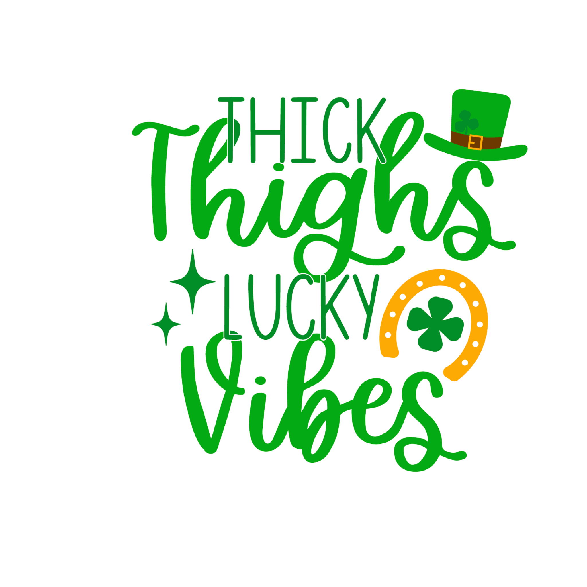 Inspirational Quote Thick Things Lucky Vibes. Motivational Sticker Vinyl Decal Motivation Stickers- 5" Vinyl Sticker Waterproof