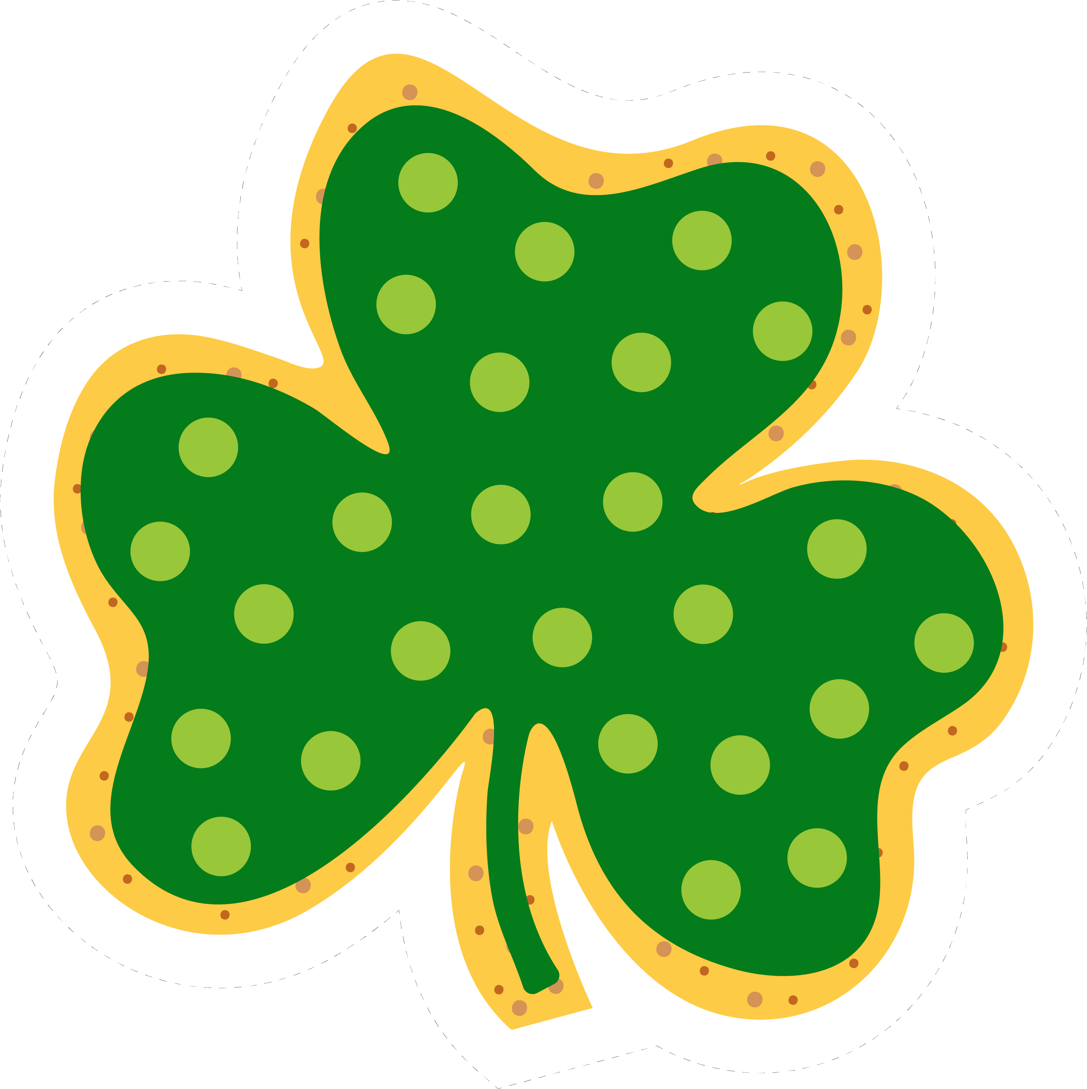 Inspirational Quote Clover Cookies Sticker Motivational Sticker Vinyl Decal Motivation Stickers- 5" Vinyl Sticker Waterproof