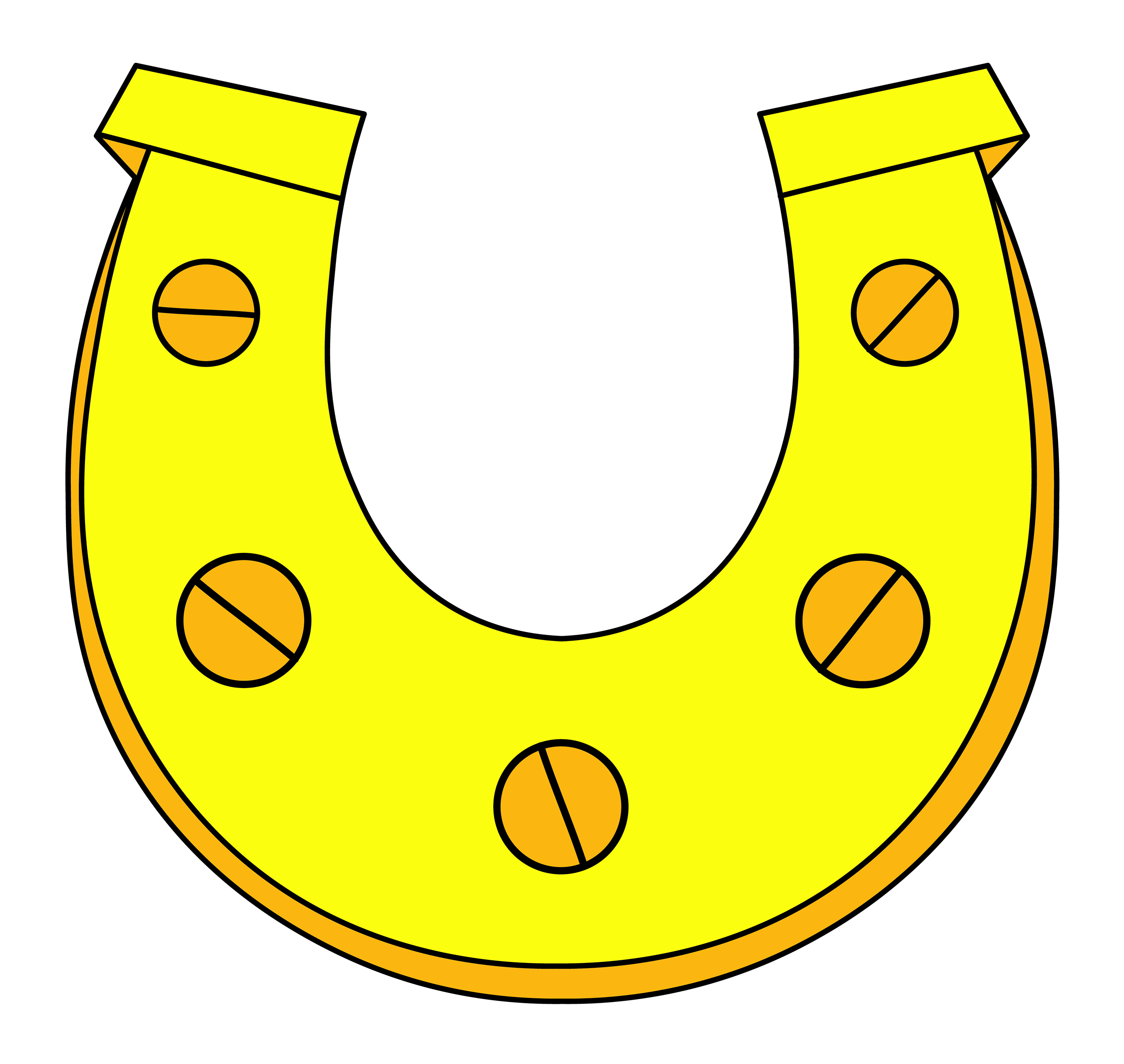 Inspirational Quote Horseshoe Motivational Sticker Vinyl Decal Motivation Stickers- 5" Vinyl Sticker Waterproof