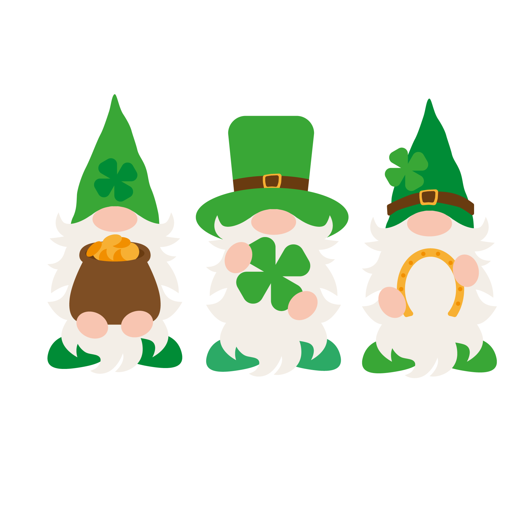 Inspirational Quote St Patricks Day Gnome Motivational Sticker Vinyl Decal Motivation Stickers- 5" Vinyl Sticker Waterproof