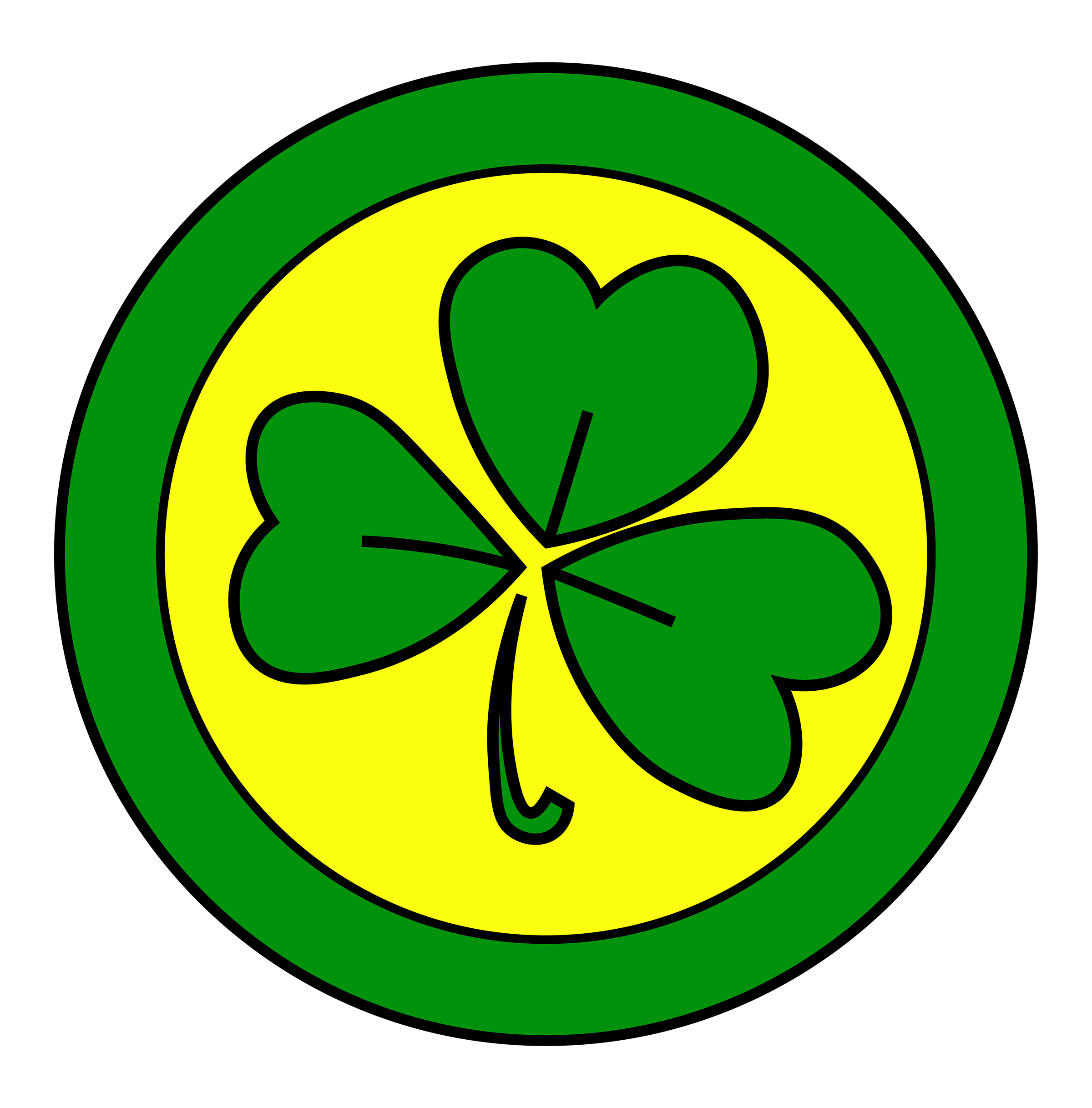 Inspirational Quote Leaf Clover Motivational Sticker Vinyl Decal Motivation Stickers- 5" Vinyl Sticker Waterproof